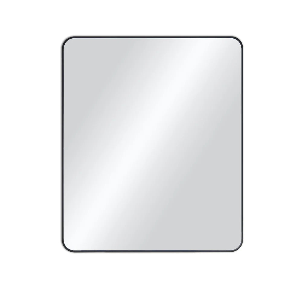 30" x 36" Shatterproof Wall Mount Metal Frame Mirror - FM2-3036