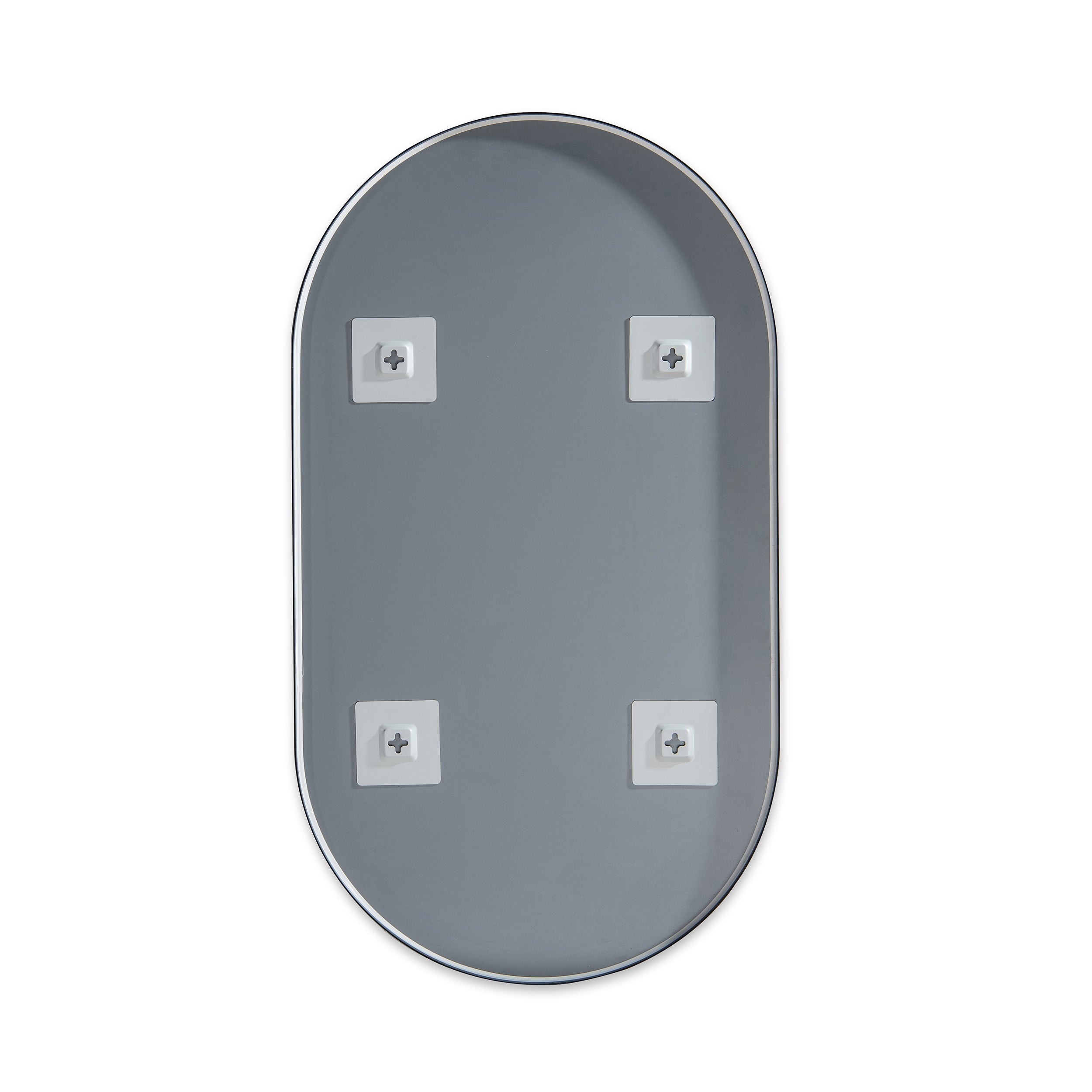 20" x 36" Metal Frame Shatterproof Wall Mount Mirror