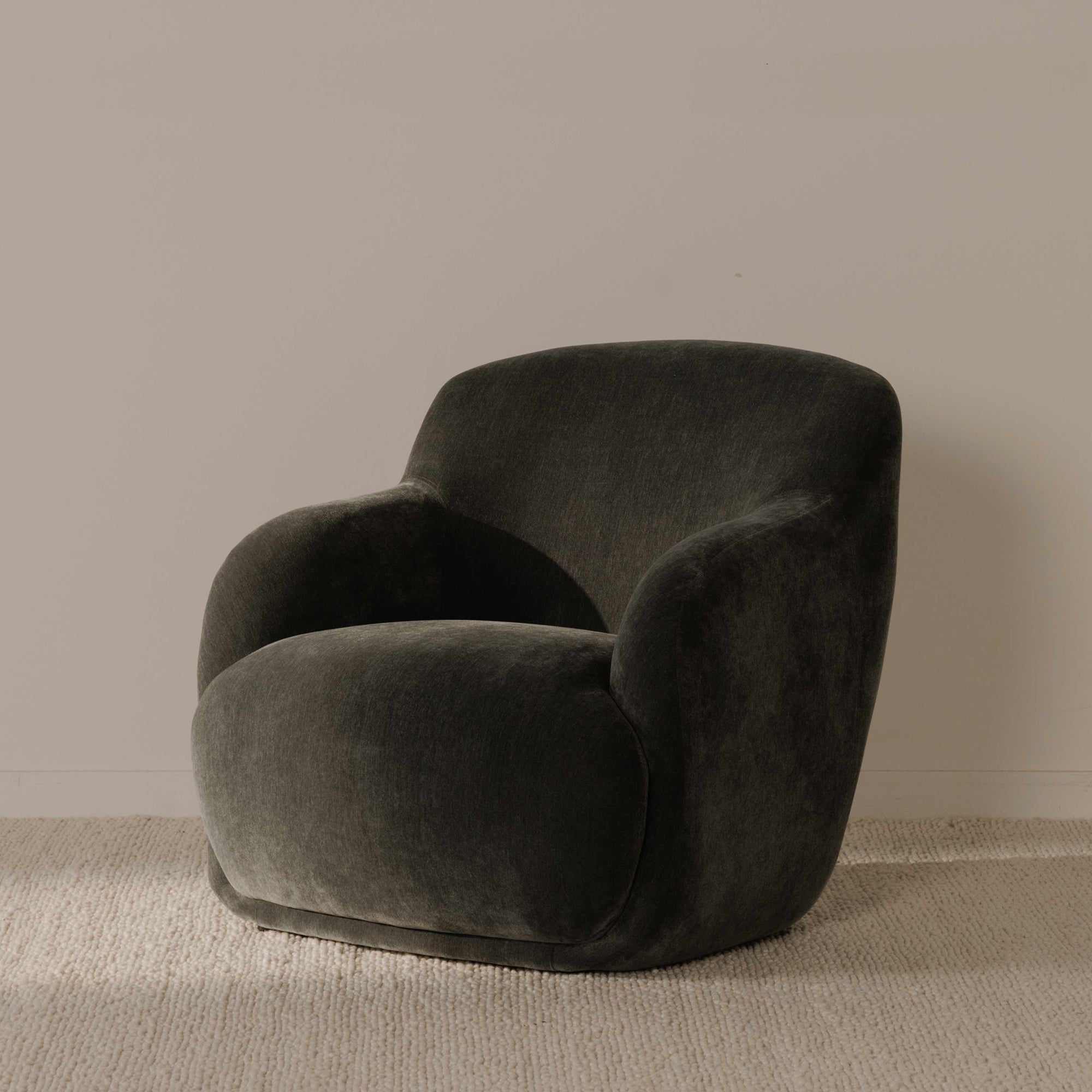 Moes Stevie Lounge Chair Slate Blue FO-1001-19