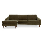Moes Quinn Sectional Cedar Green FO-1005-27