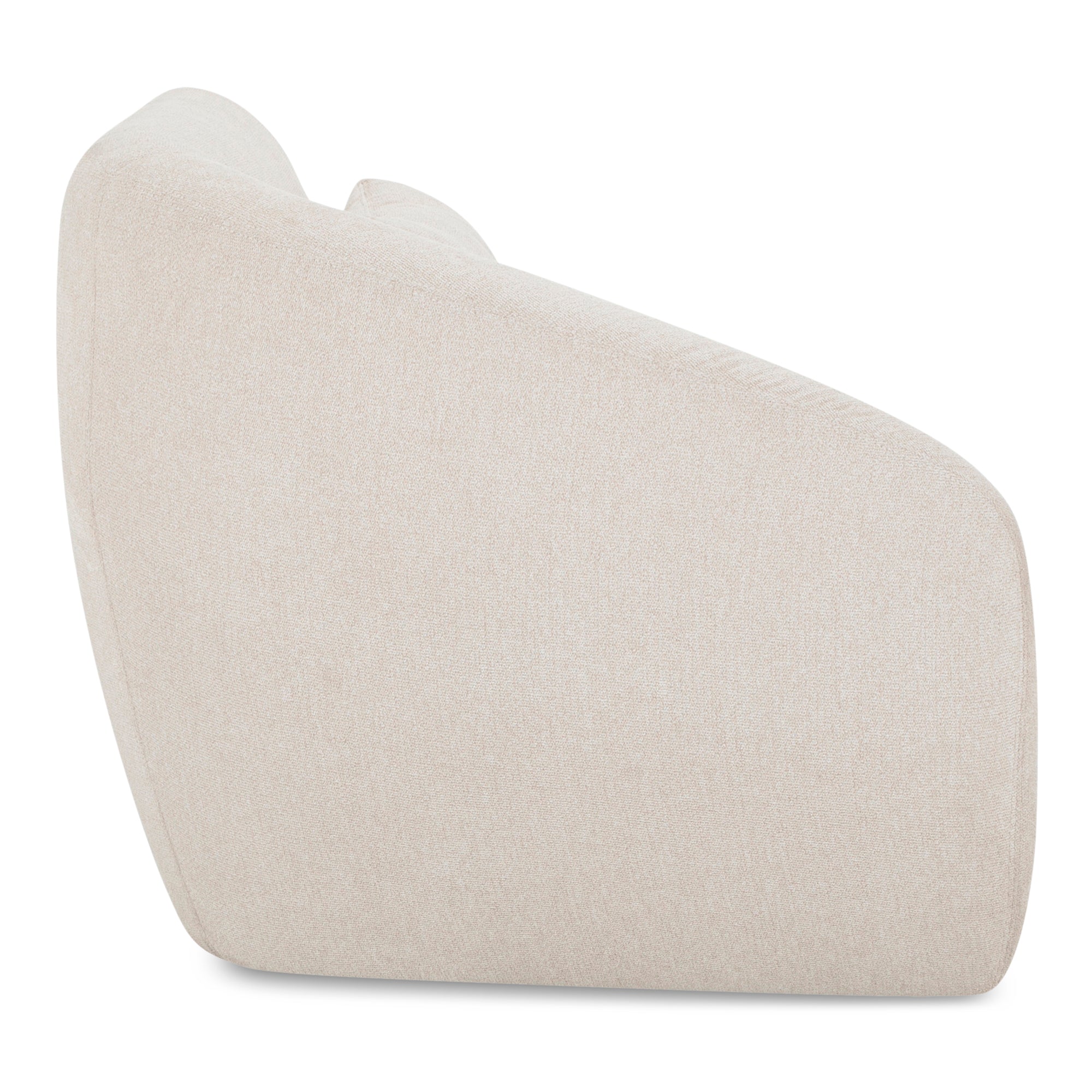 Moes Amelia Left Arm Facing Chair Warm White FO-1010-18