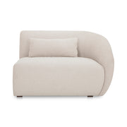Moes Amelia Right Arm Facing Chair Warm White FO-1011-18