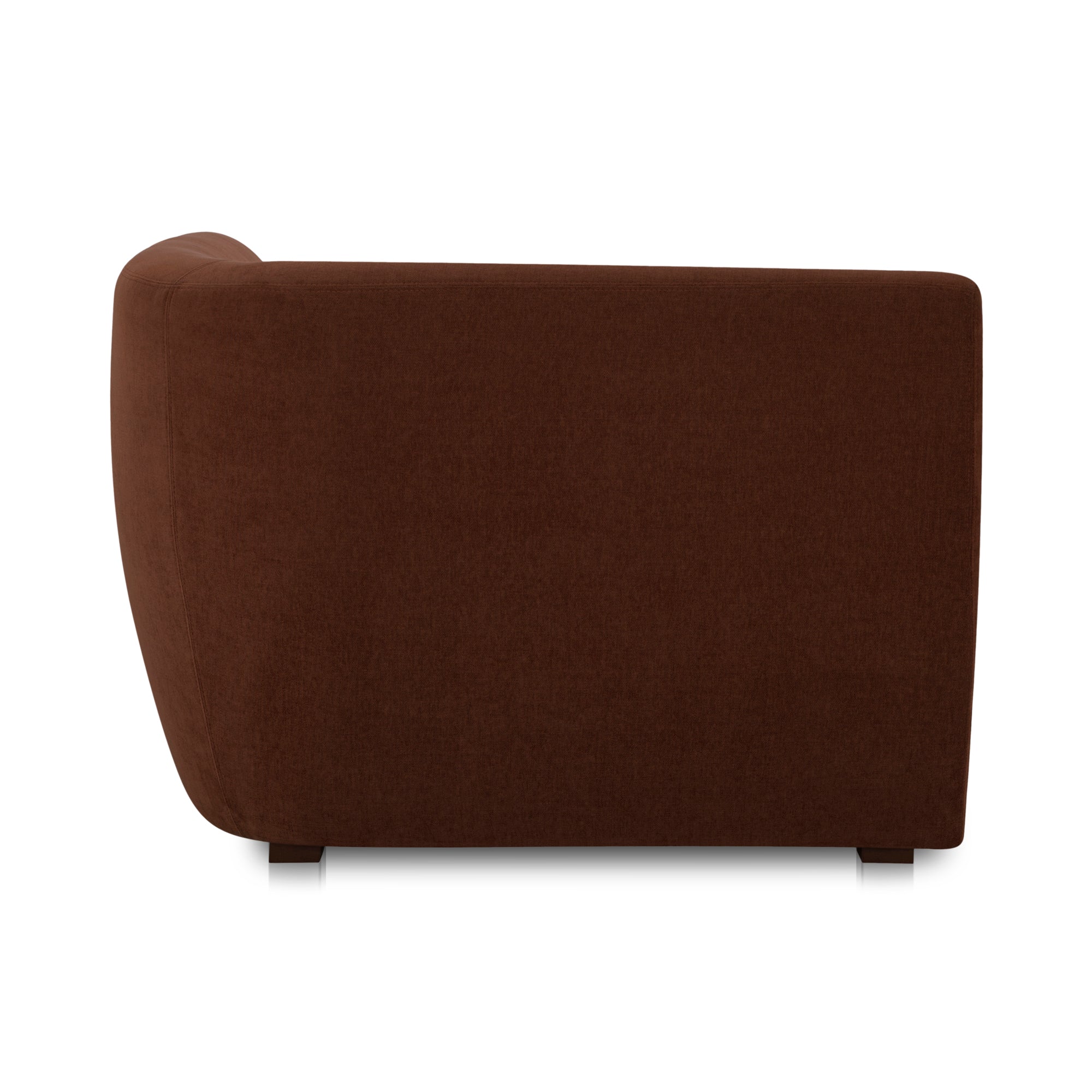 Moes Amelia Corner Chair Chestnut FO-1013-03