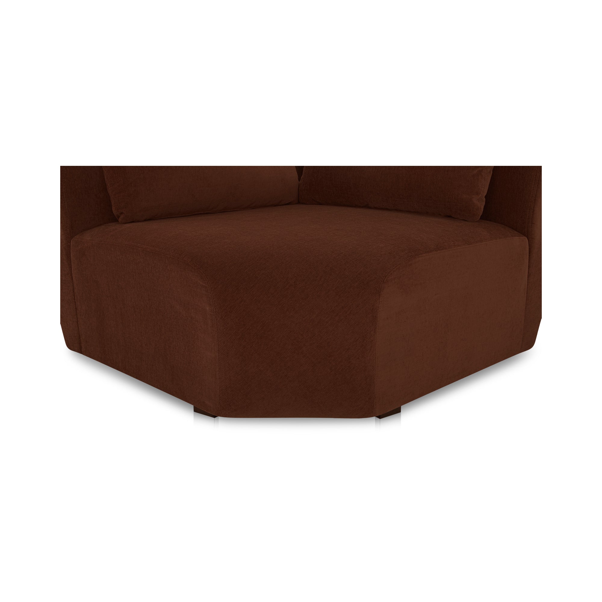 Moes Amelia Corner Chair Chestnut FO-1013-03