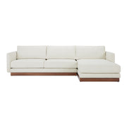 Moes Vernon Right Sectional White FO-1027-05-R-0