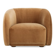 Moes Faye Accent Chair Tan Faux Mohair FO-1028-40