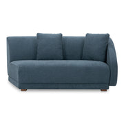 Moes Fraser Right Arm Facing Sofa Deep Blue FO-1034-19