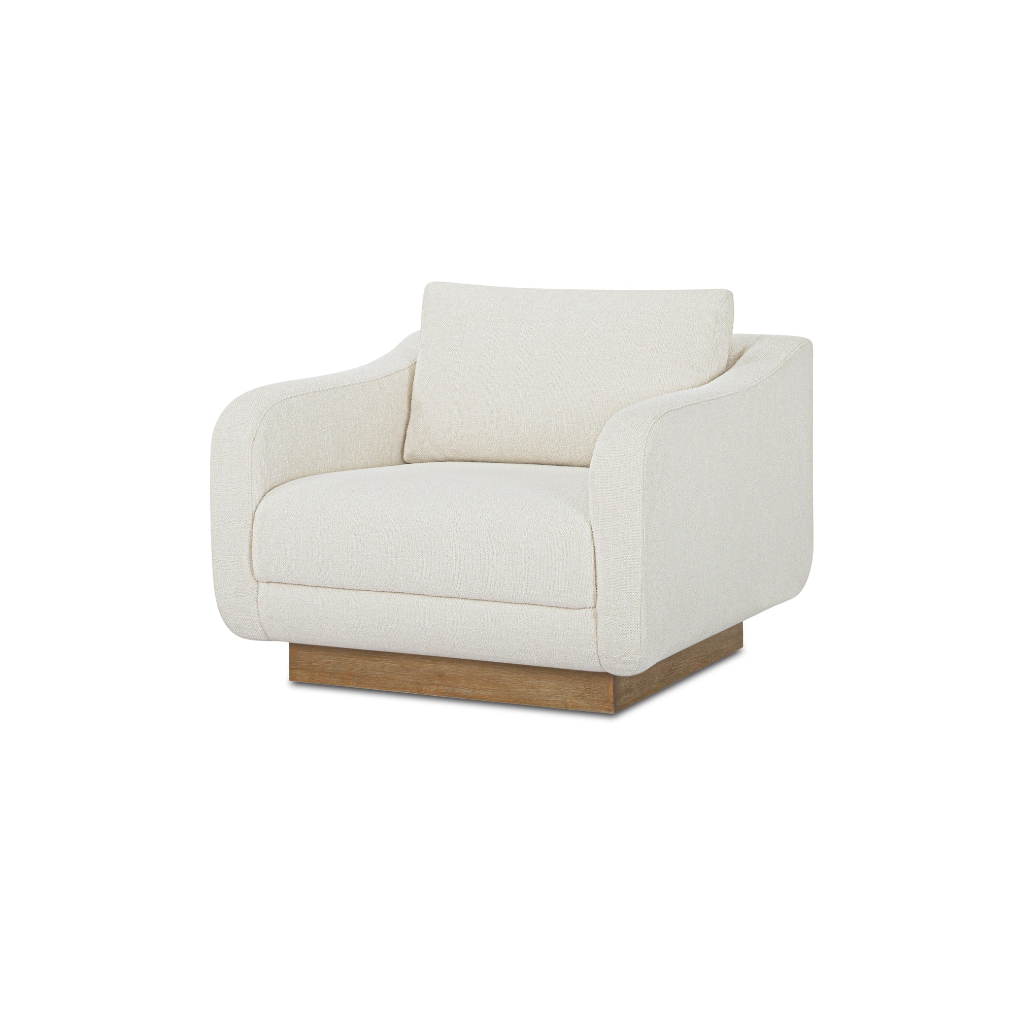 Moes Keane Lounge Chair Cream FO-1046-05