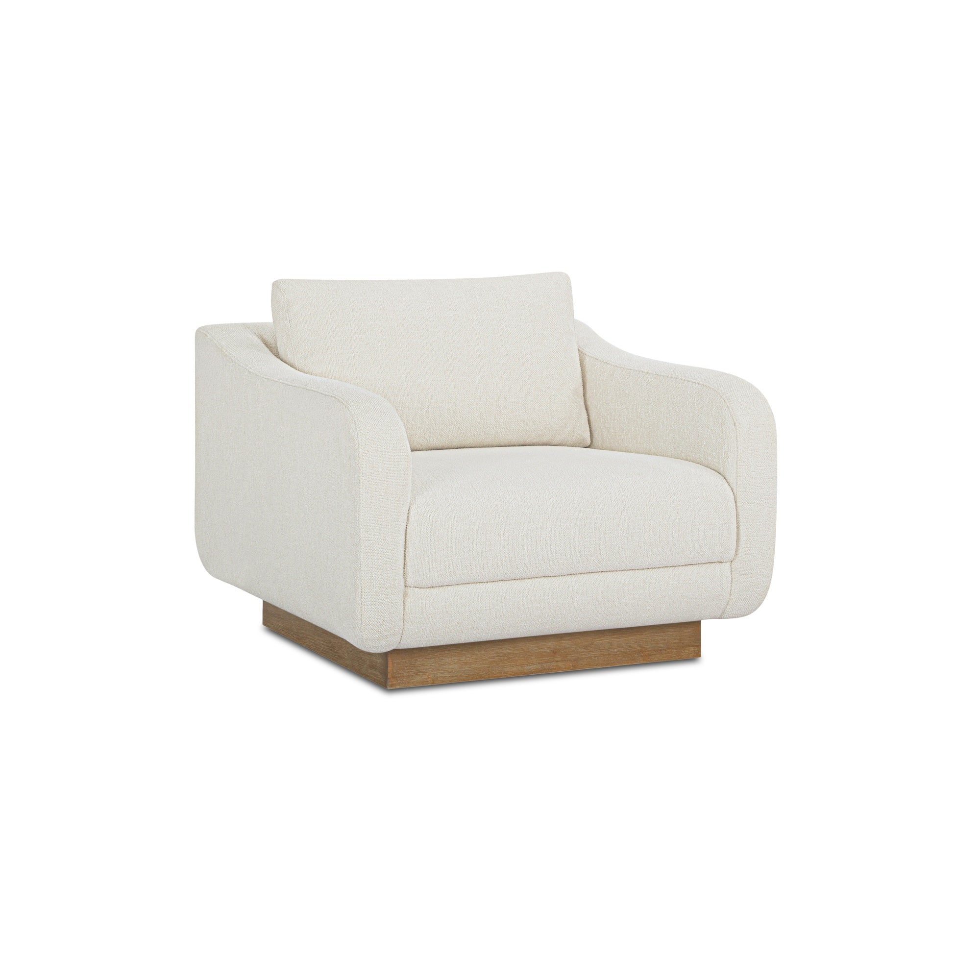 Moes Keane Lounge Chair Cream FO-1046-05