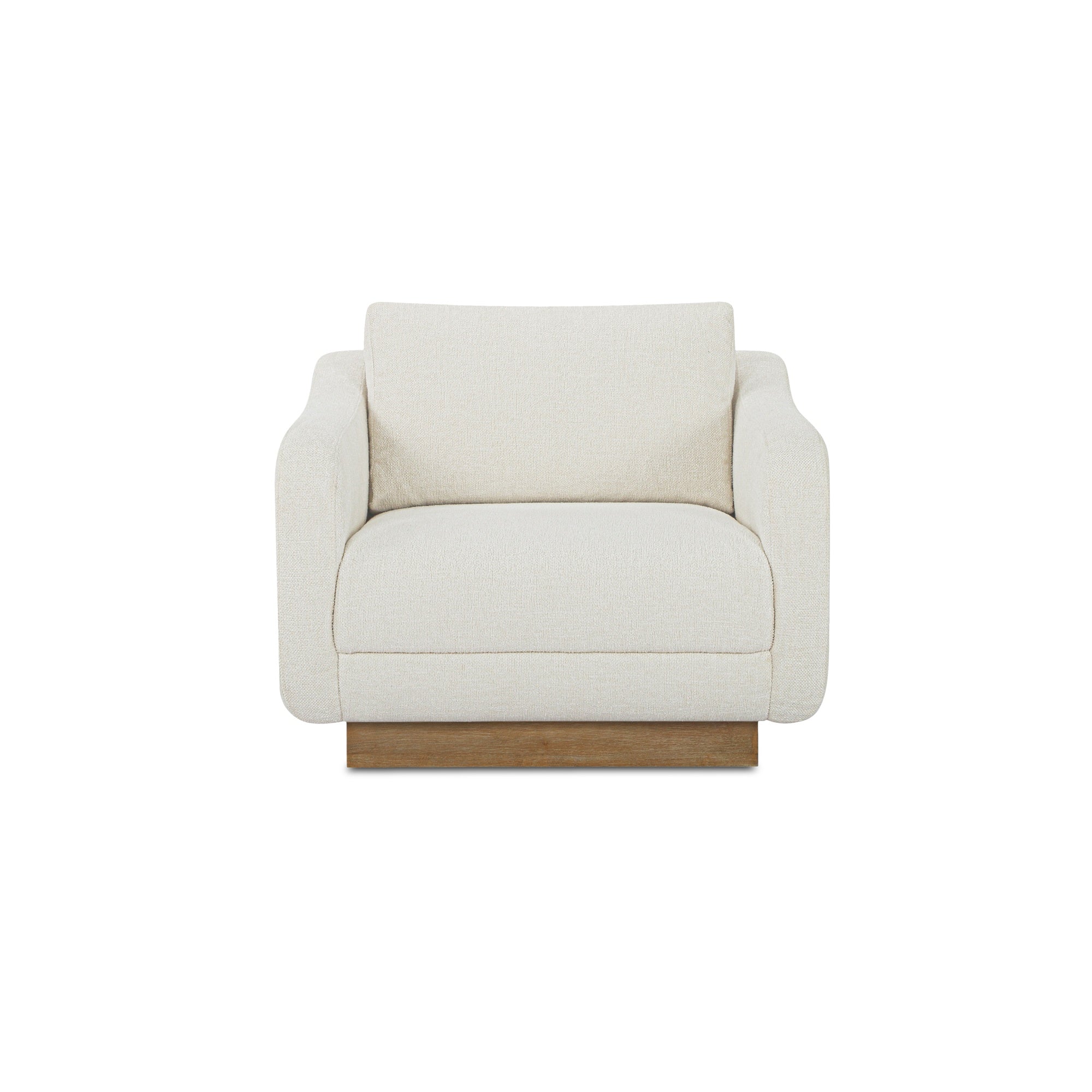 Moes Keane Lounge Chair Cream FO-1046-05