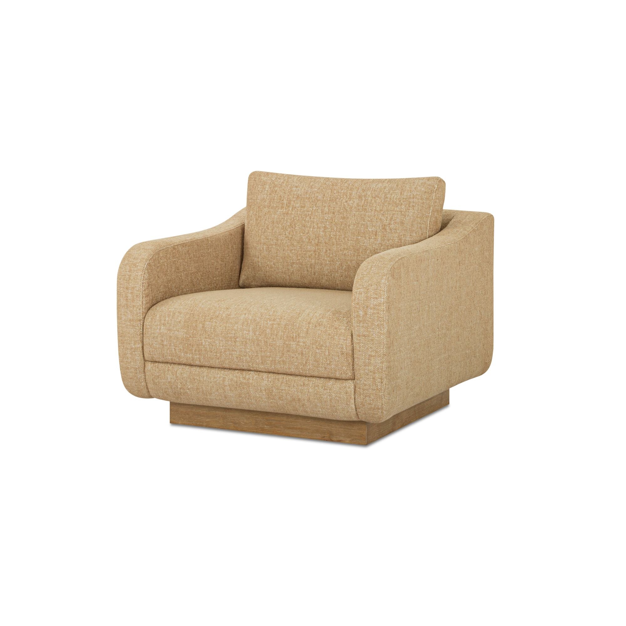 Moes Keane Lounge Chair Ochre FO-1046-09