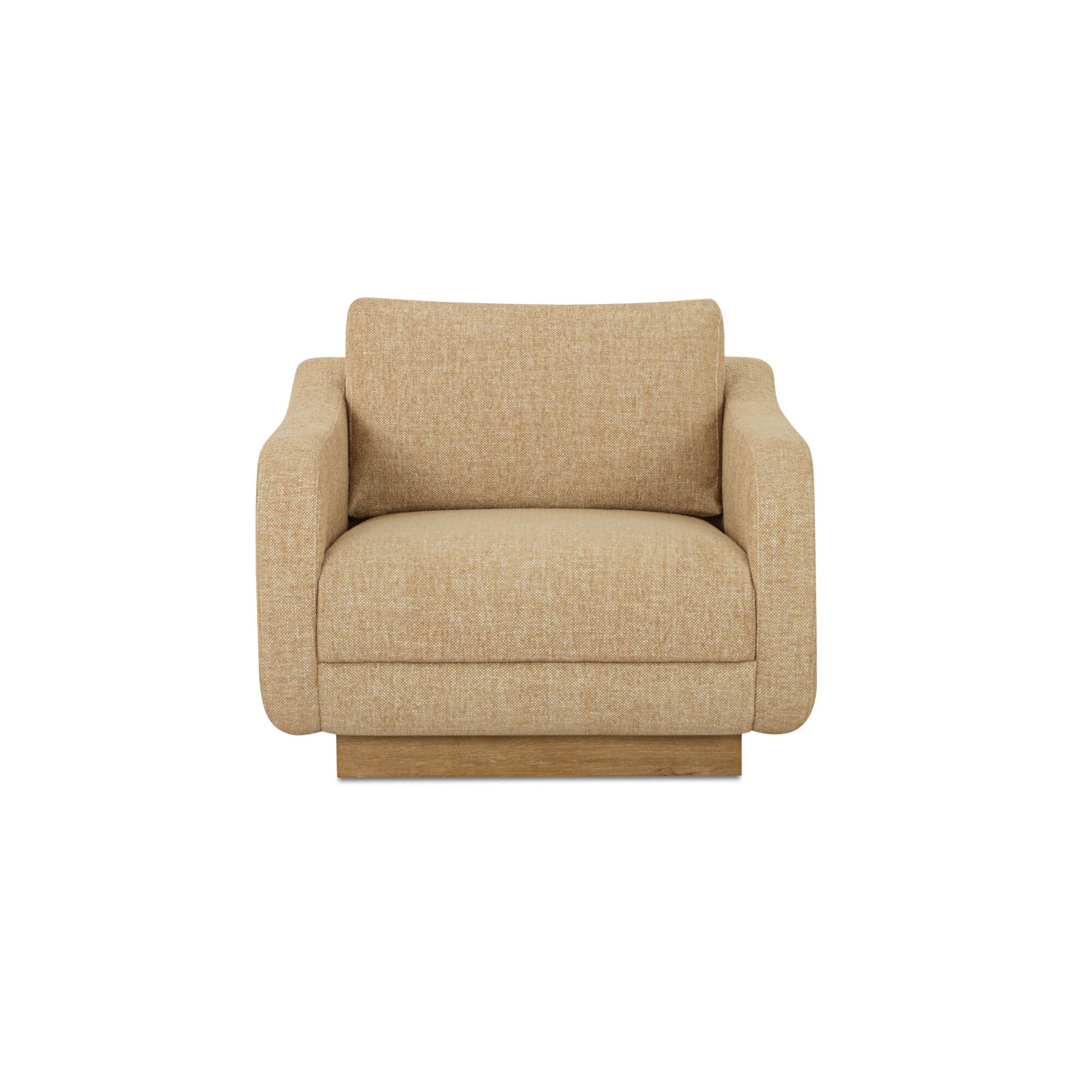 Moes Keane Lounge Chair Ochre FO-1046-09