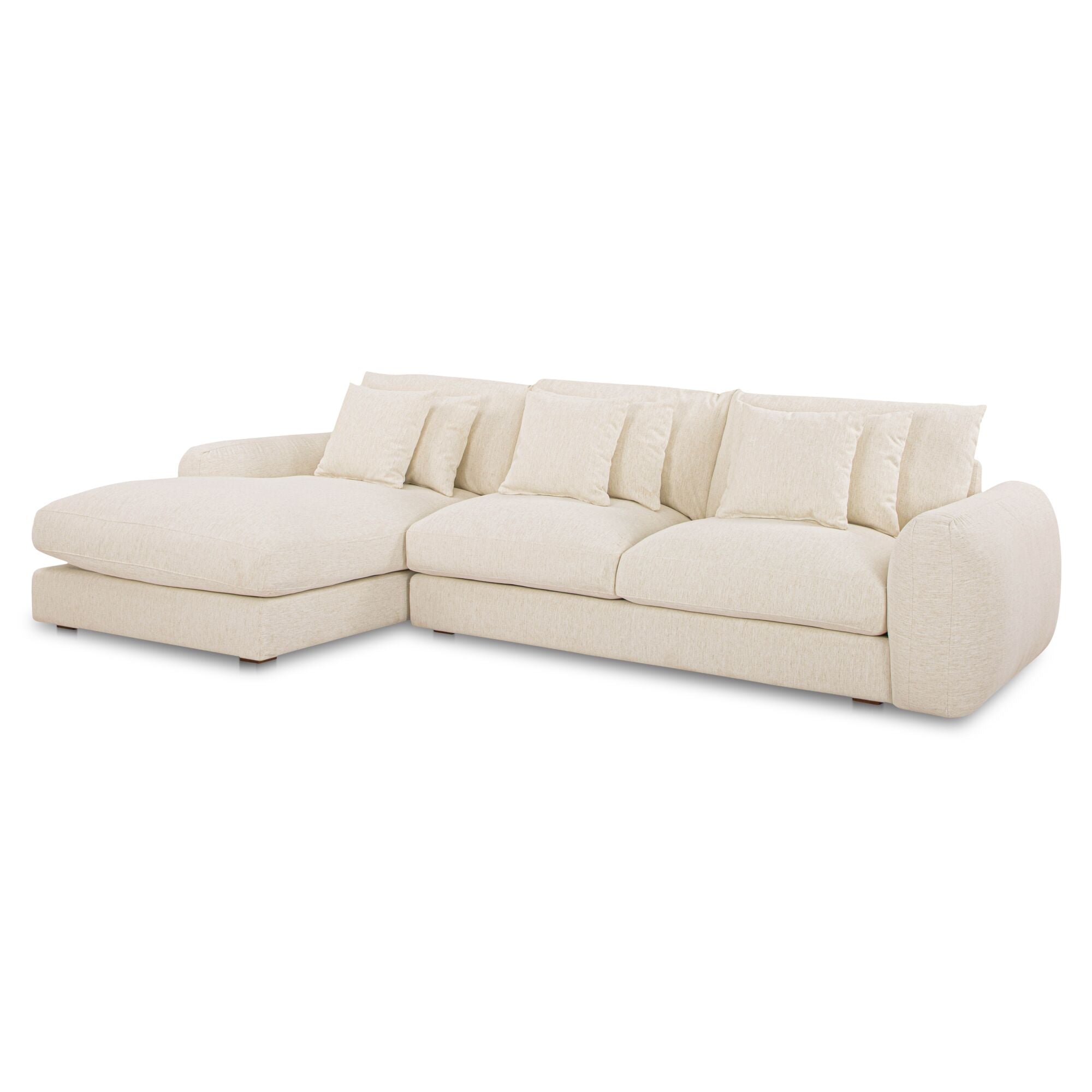 Moes Berga Sectional Left Oat FO-1048-05-L-0