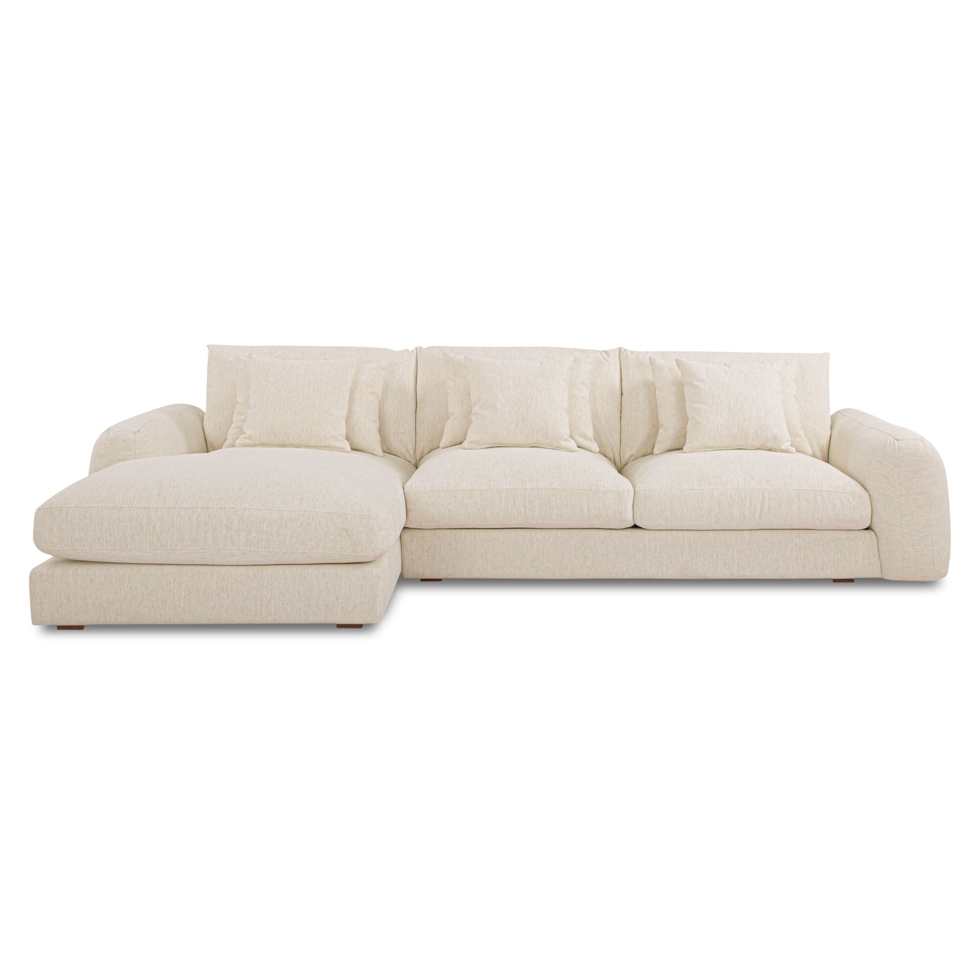 Moes Berga Sectional Left Oat FO-1048-05-L-0