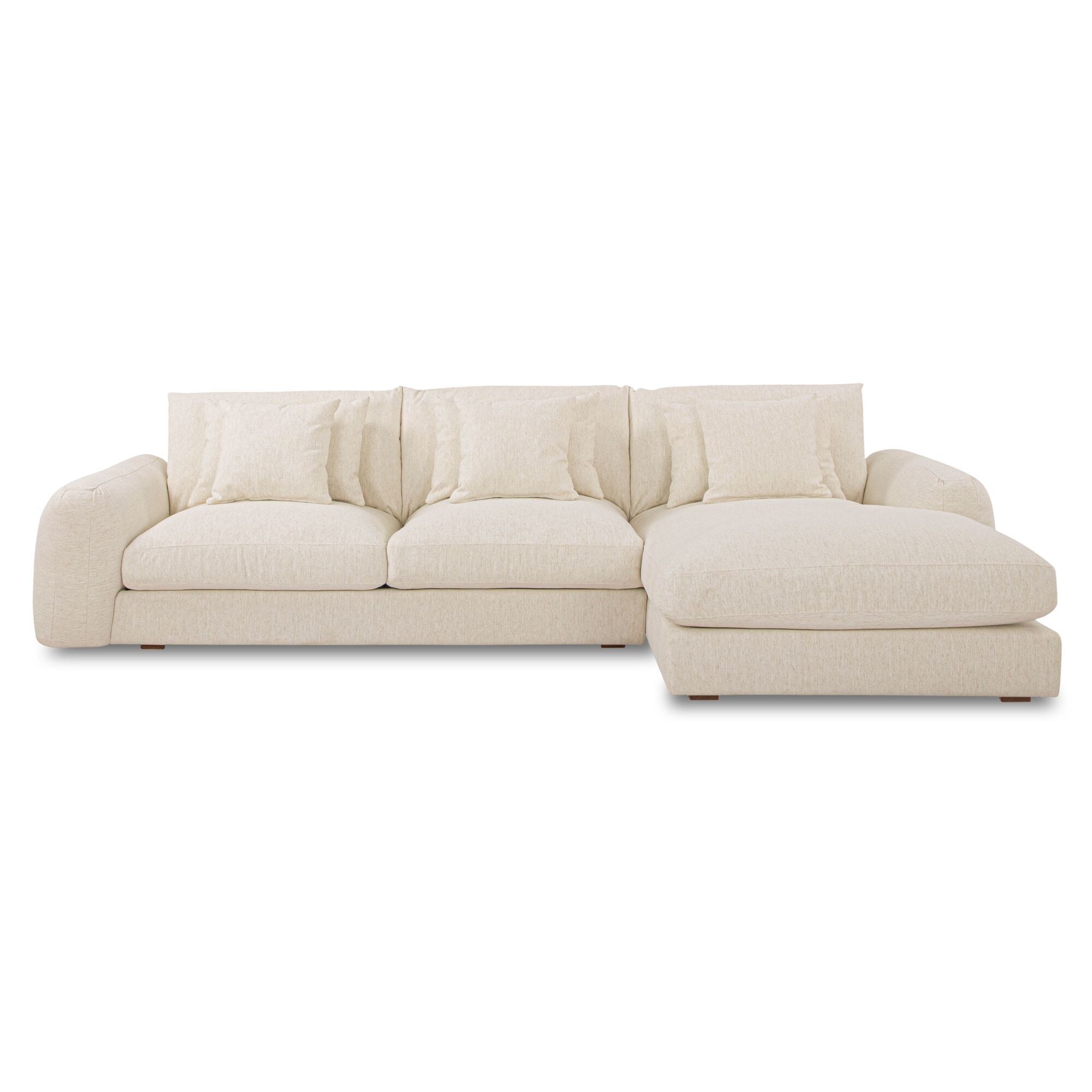 Moes Berga Sectional Right Oat FO-1048-05-R-0