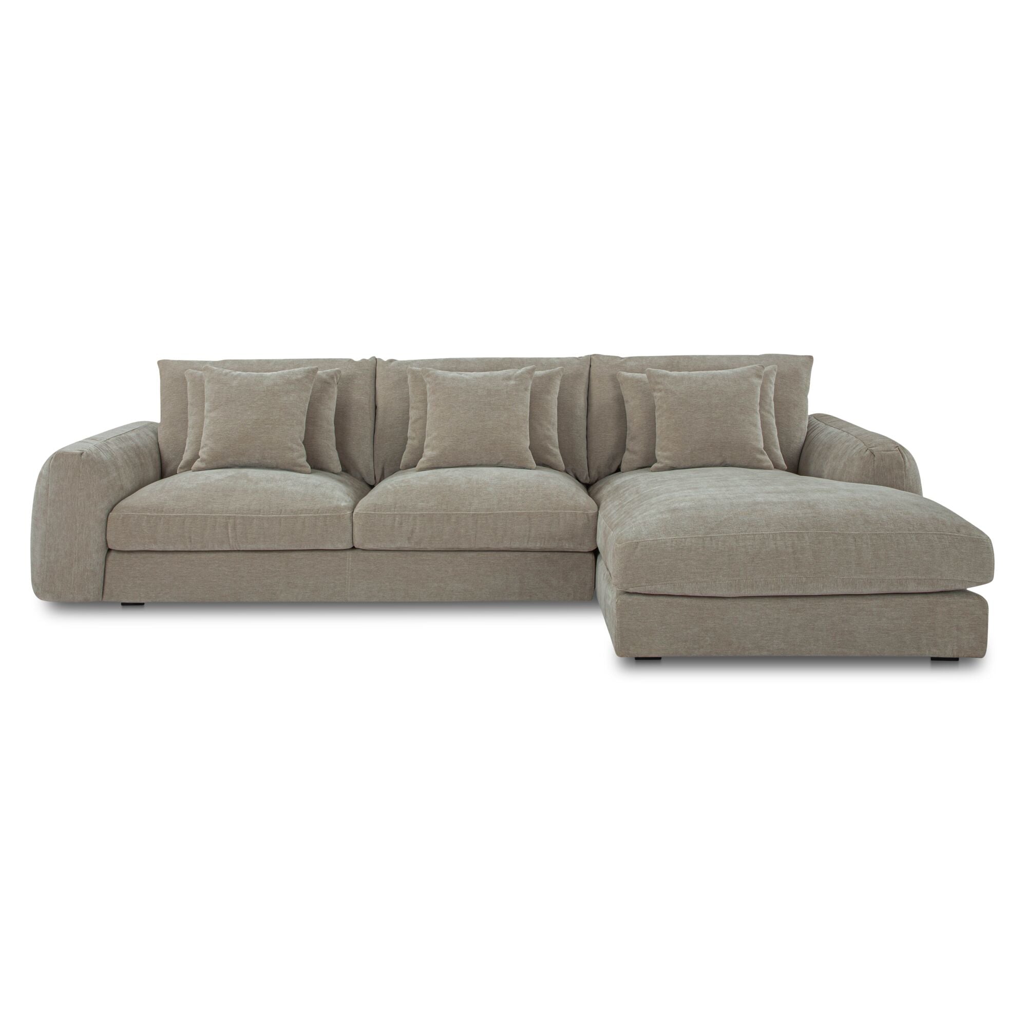 Moes Berga Sectional Right Pebble FO-1048-29-R-0