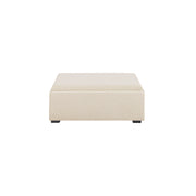 Moes Montana Storage Ottoman Flecked Oat FO-1049-05