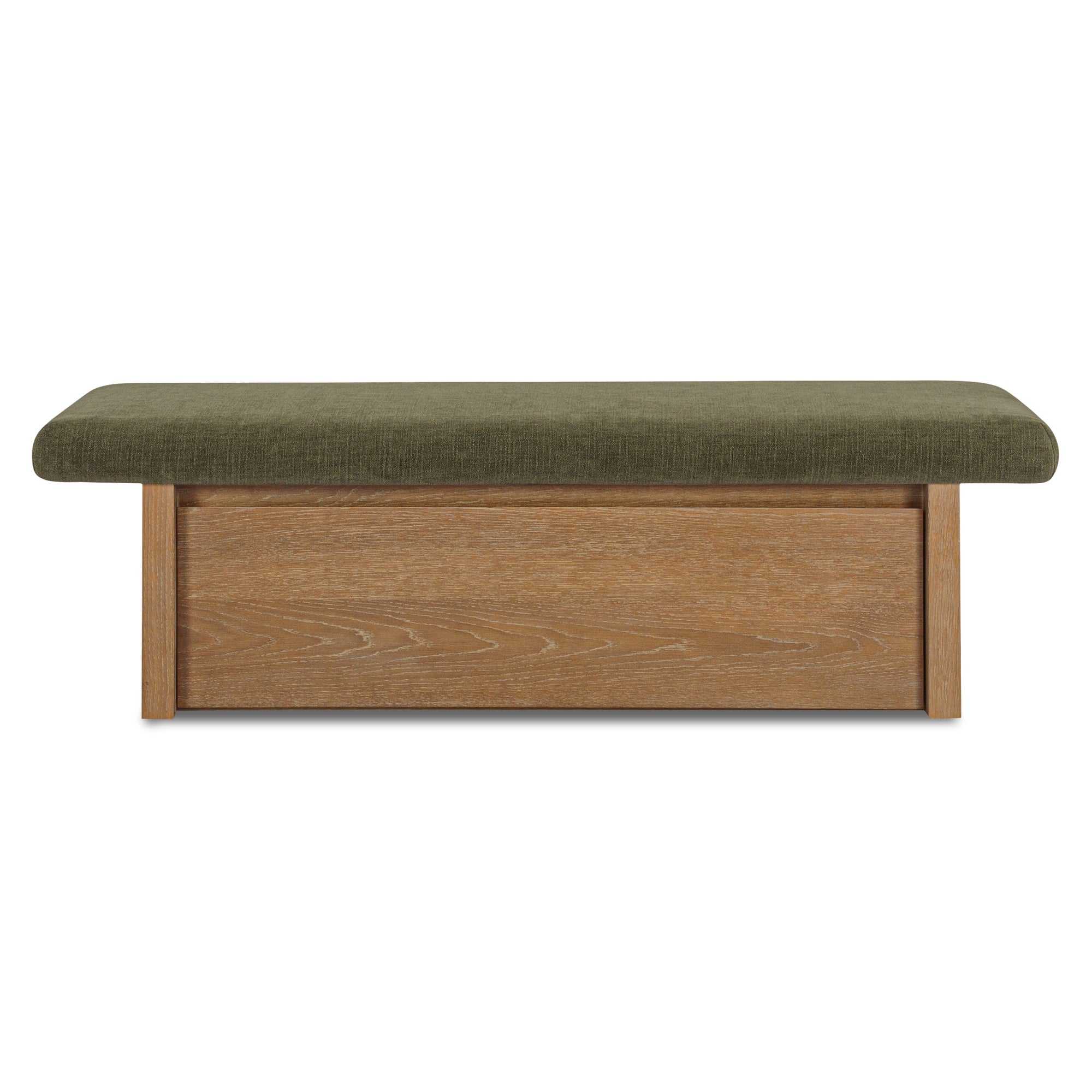 Moes Gemma Storage Bench Dark Green FO-1050-27