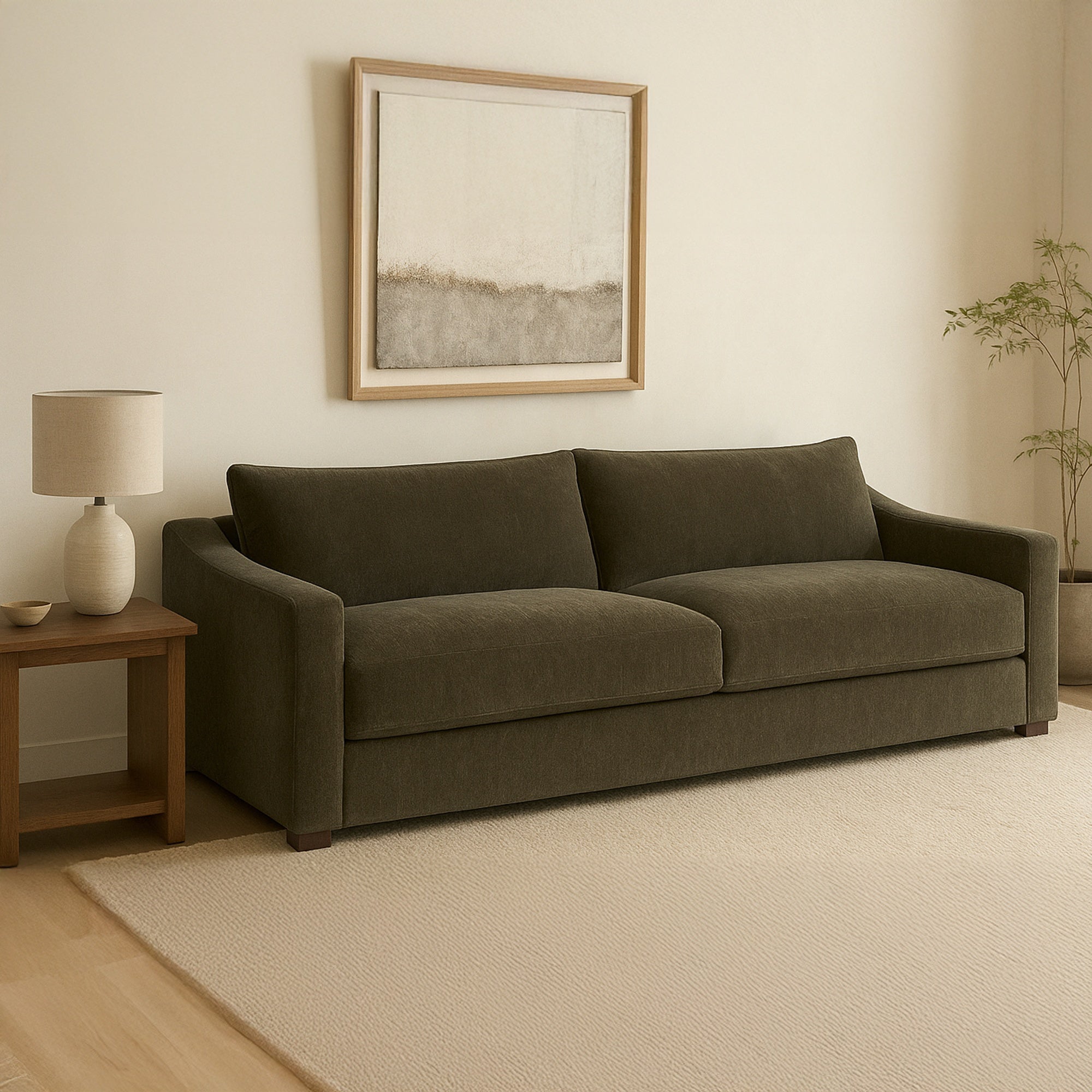 Moes Farrow Sofa Cedar Green FO-1057-27