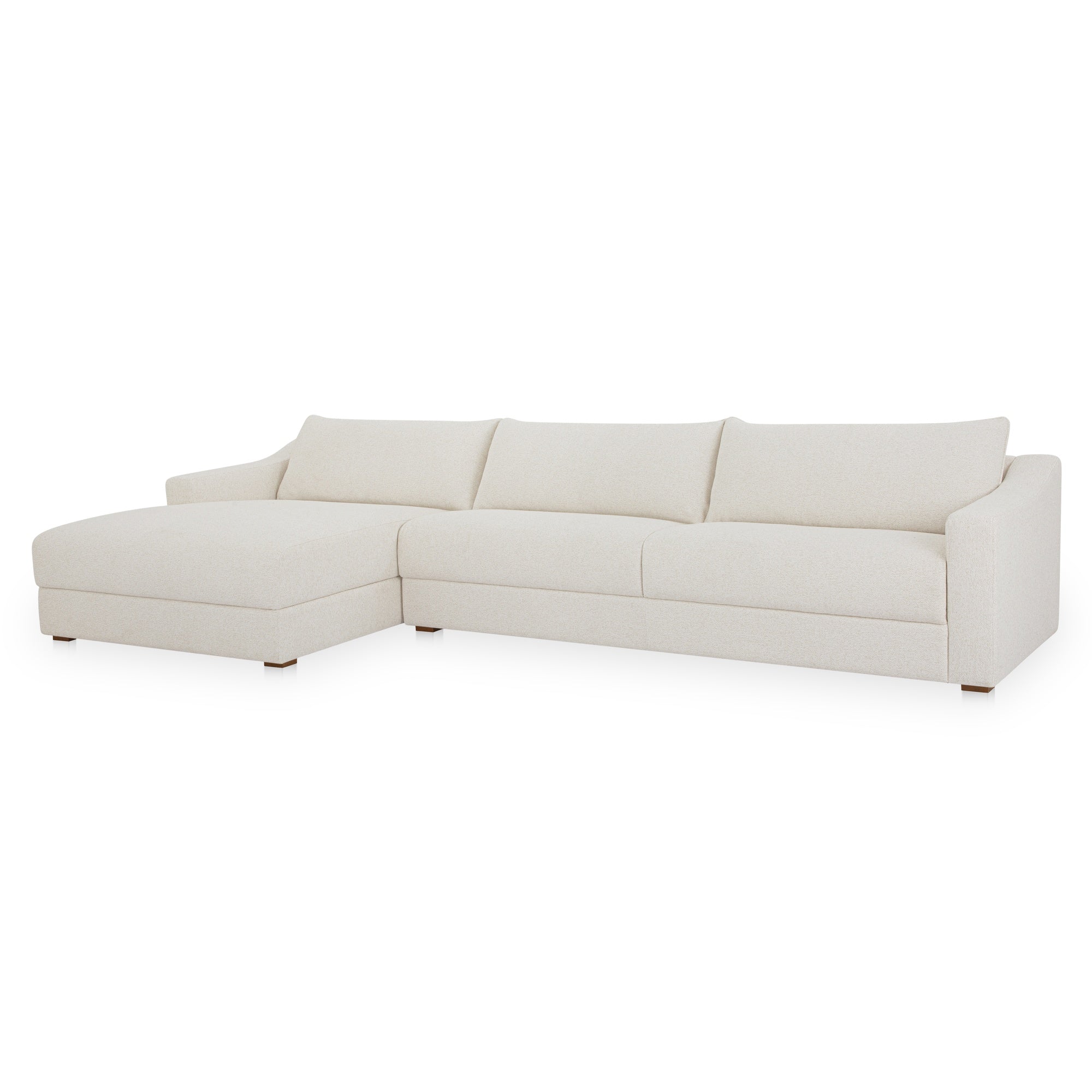 Moes Farrow Sectional Flecked Oat Left FO-1058-05-L-0