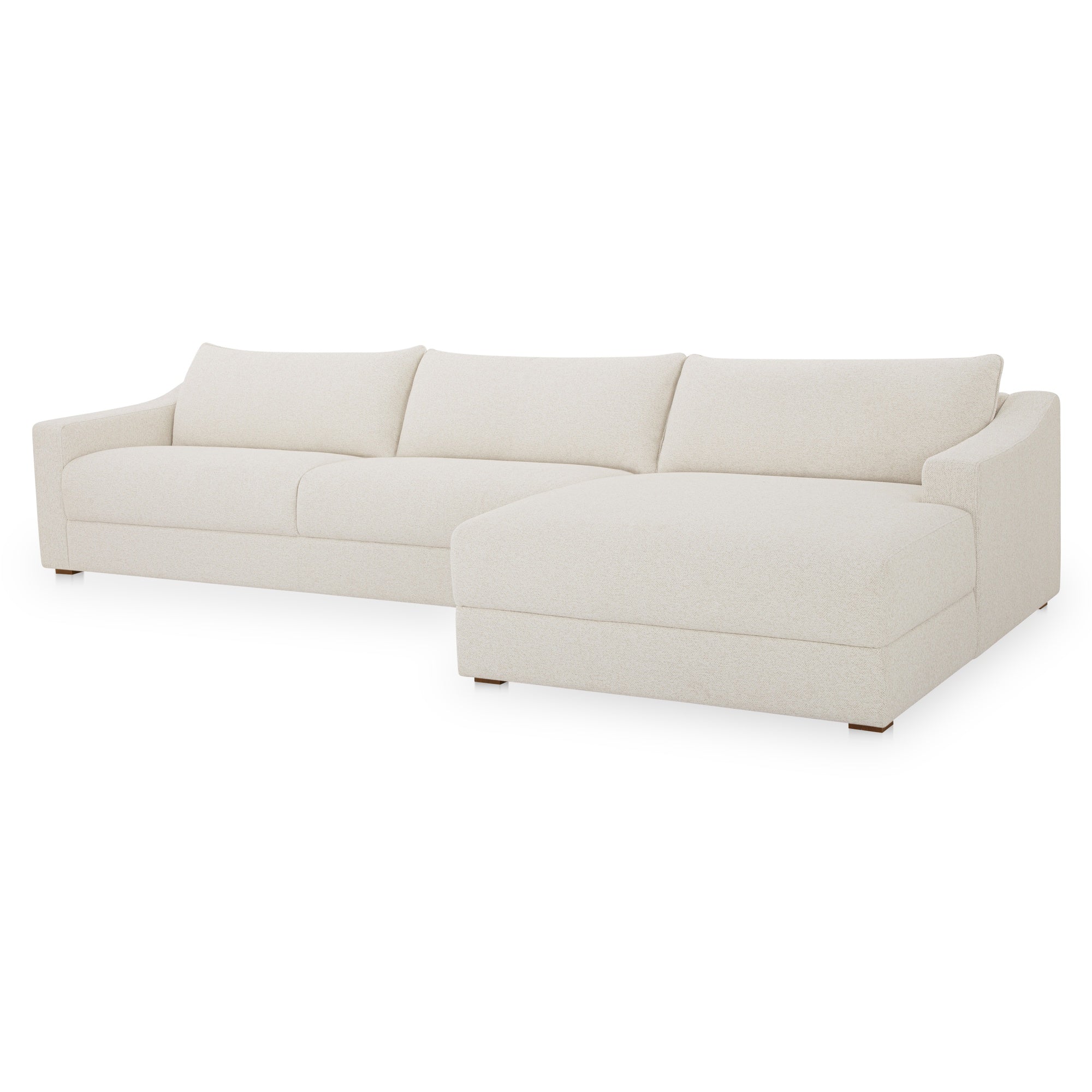 Moes Farrow Sectional Flecked Oat Right FO-1058-05-R-0