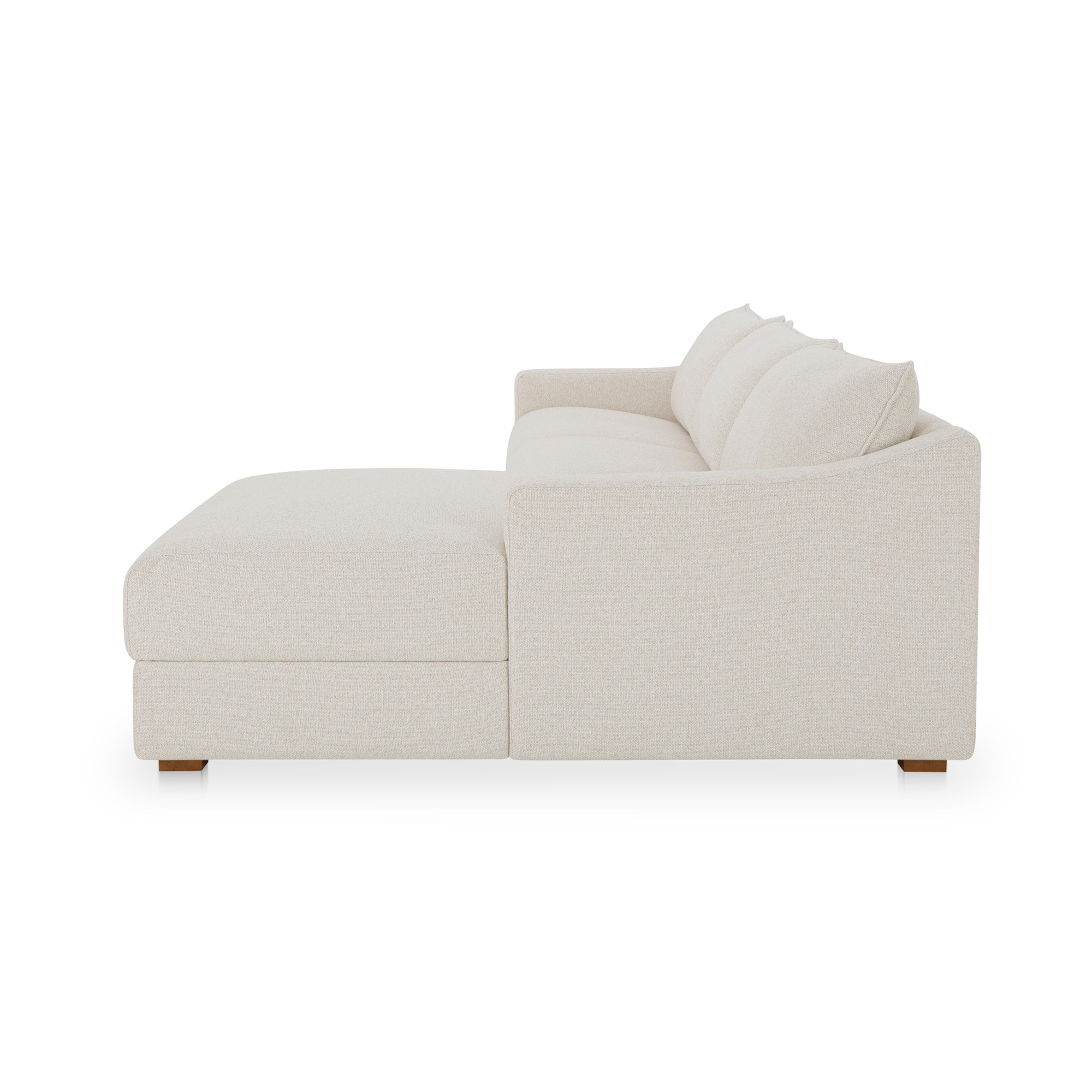 Moes Farrow Sectional Flecked Oat Right FO-1058-05-R-0