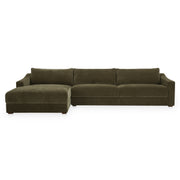 Moes Farrow Sectional Cedar Green Left FO-1058-27-L-0