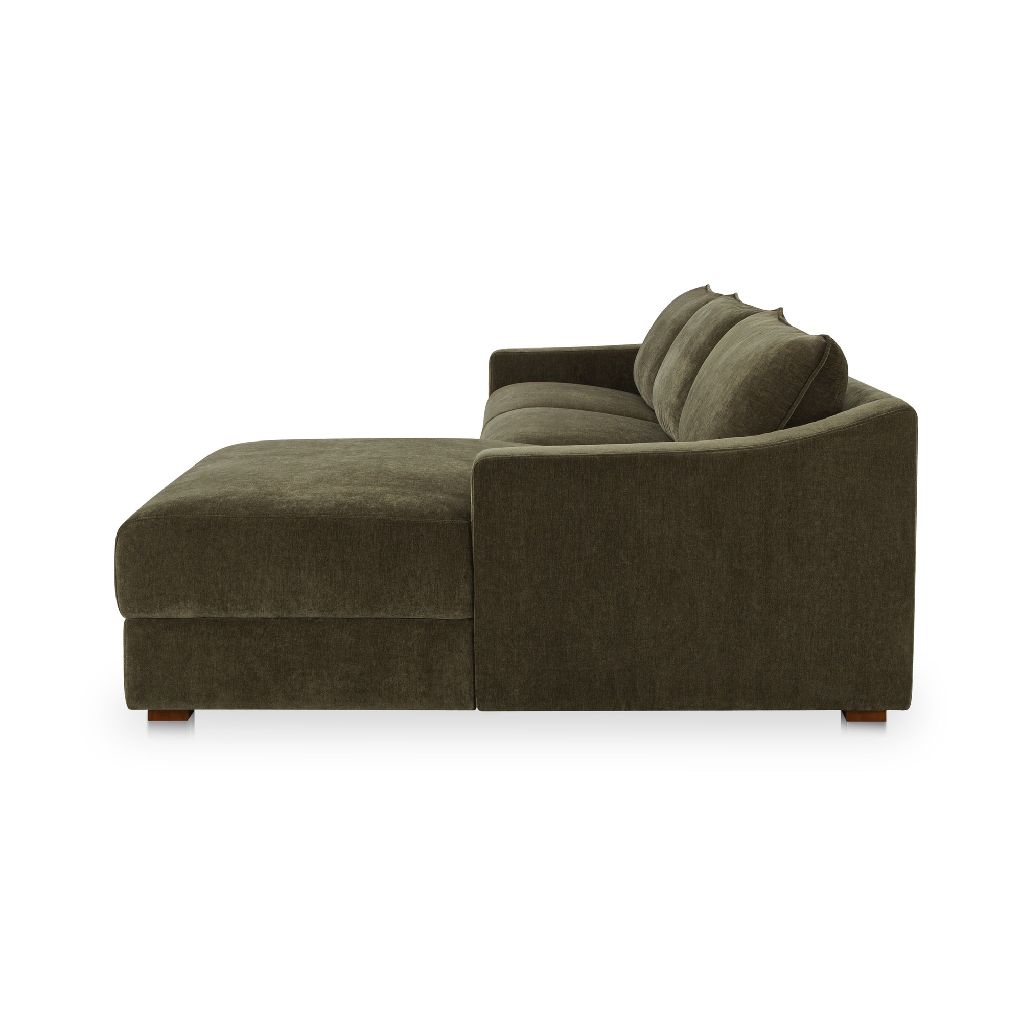 Moes Farrow Sectional Cedar Green Right FO-1058-27-R-0