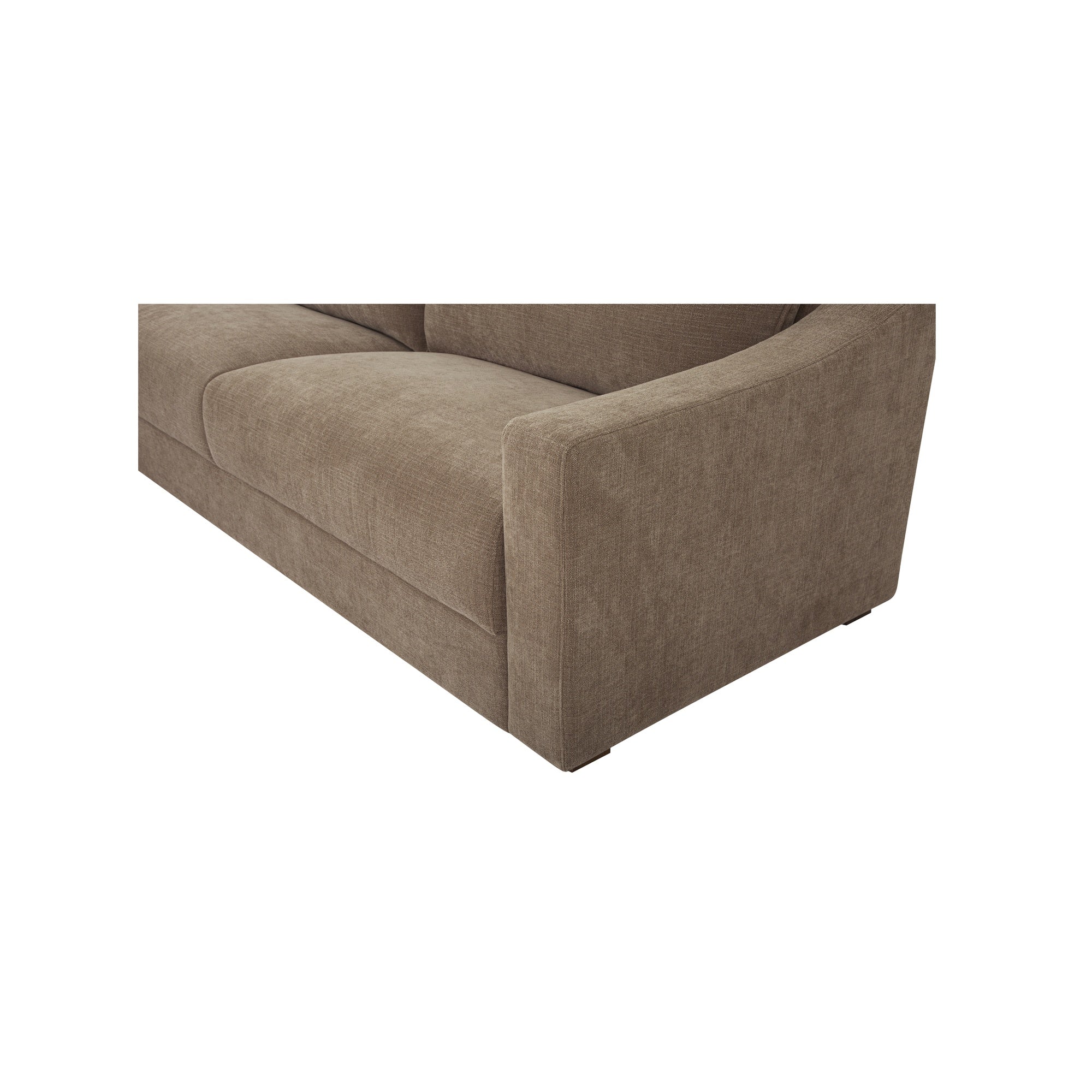 Moes Farrow Sectional Taupe Left FO-1058-39-L-0