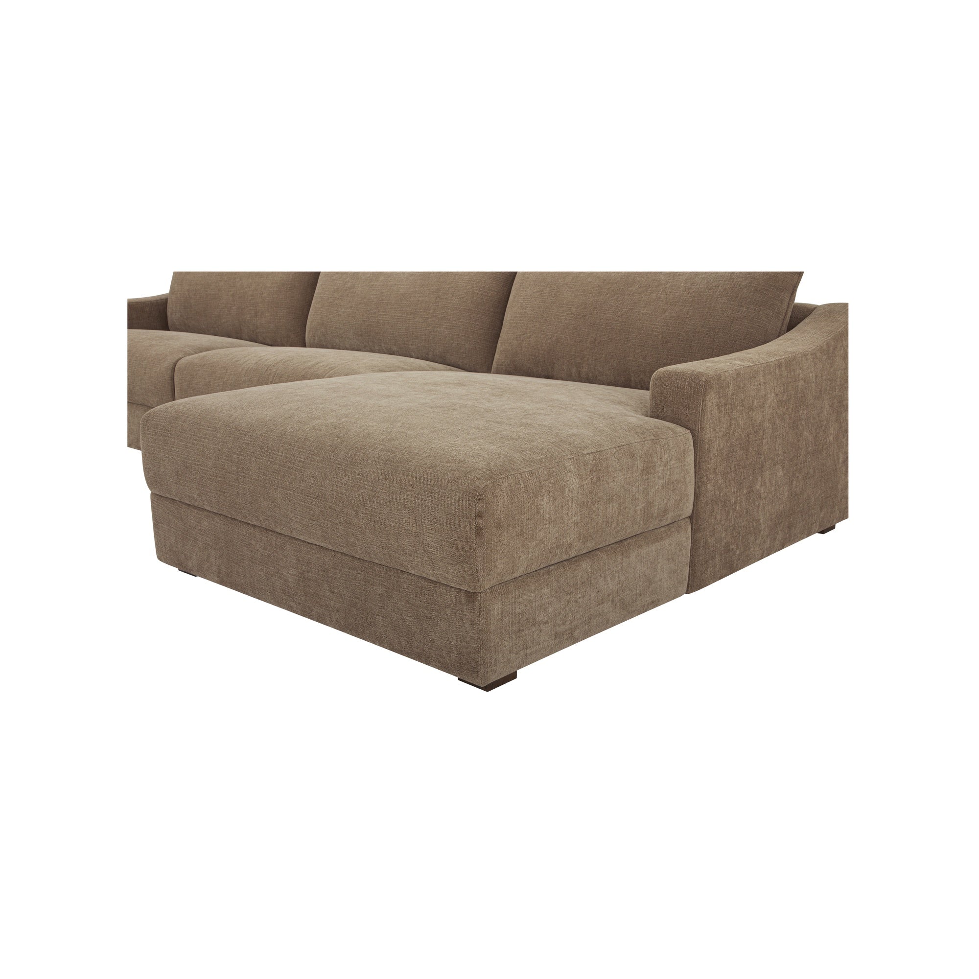 Moes Farrow Sectional Taupe Right FO-1058-39-R-0