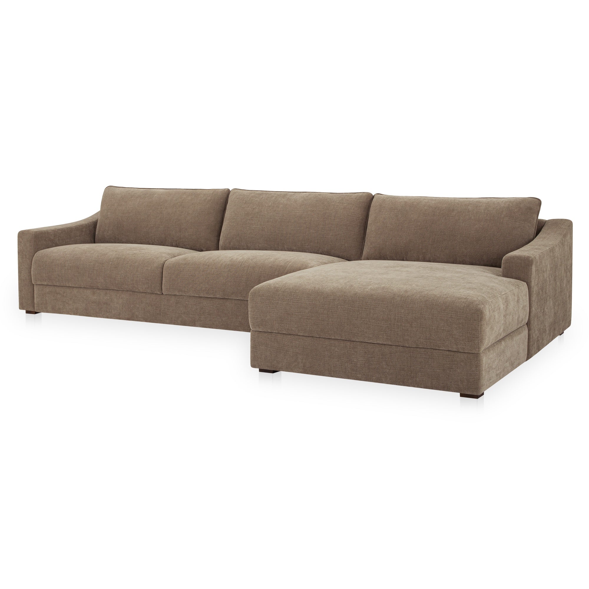 Moes Farrow Sectional Taupe Right FO-1058-39-R-0