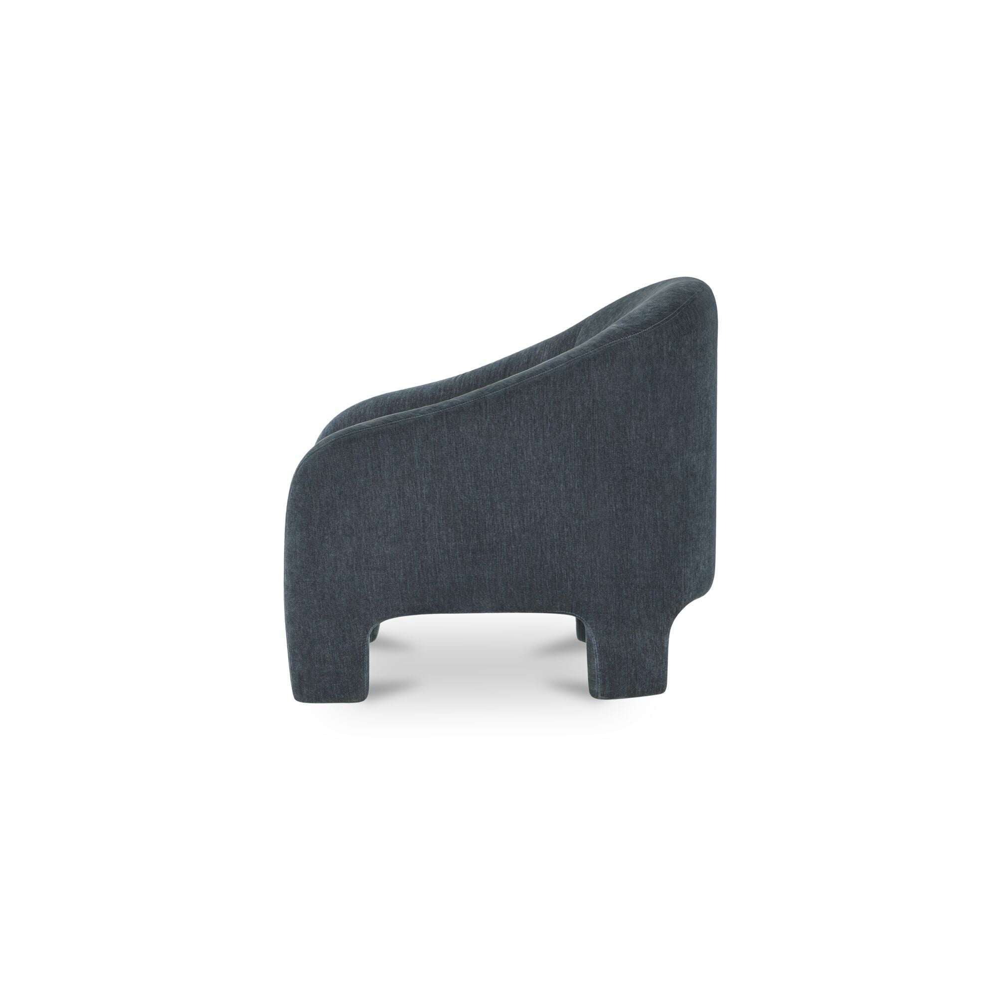 Moes Tuva Accent Chair Slate Blue FO-1059-19