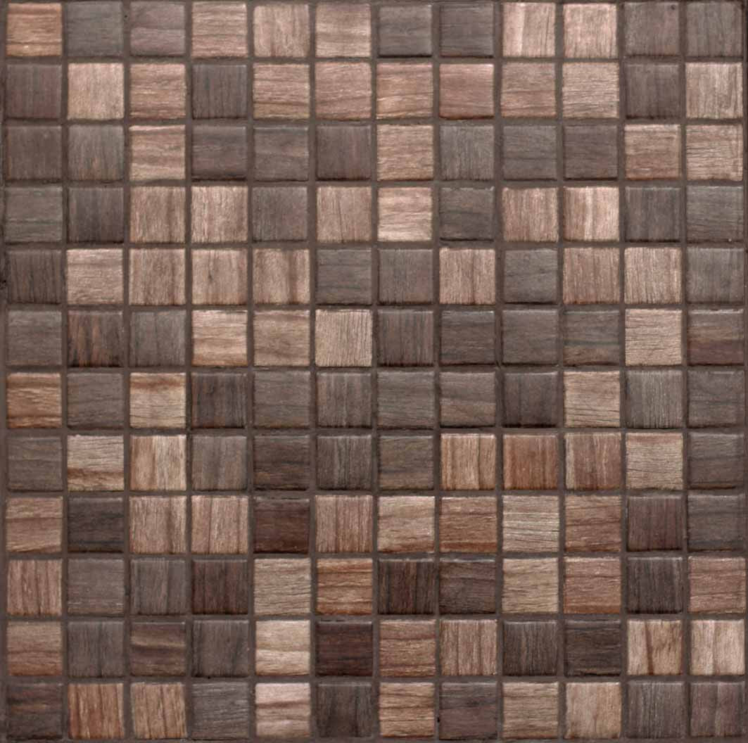 Forest 1x1 Wood Look Mosaic