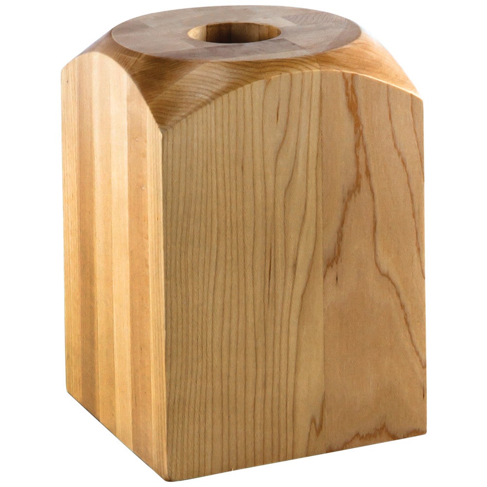 Hardware Resources 5-1/16" W x 5-1/16" D x 7-1/16" H Maple Fireplace Column Base