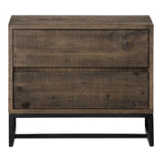 Moes Elena Nightstand Light Brown FR-1013-21