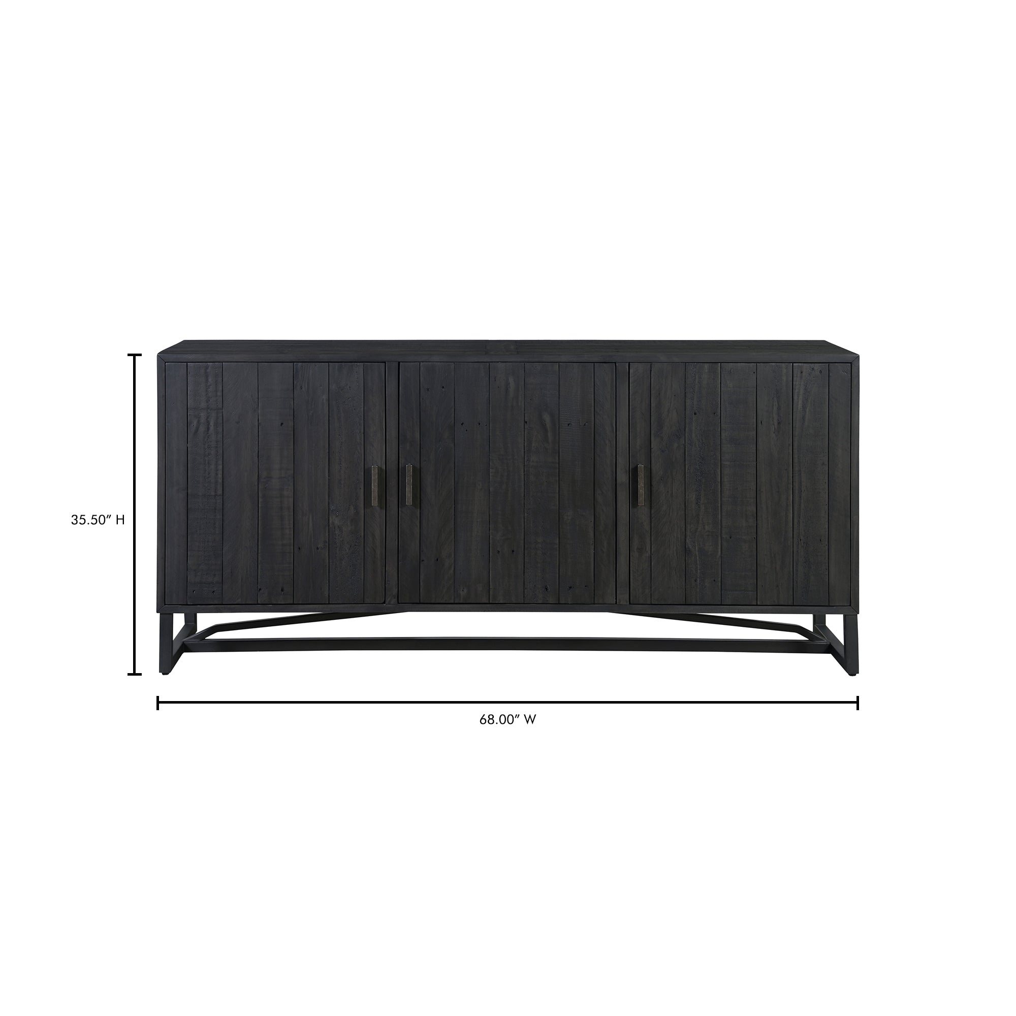 Moes Sierra Sideboard Black FR-1019-02
