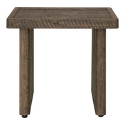 Moes Monterey End Table Aged Brown FR-1026-29