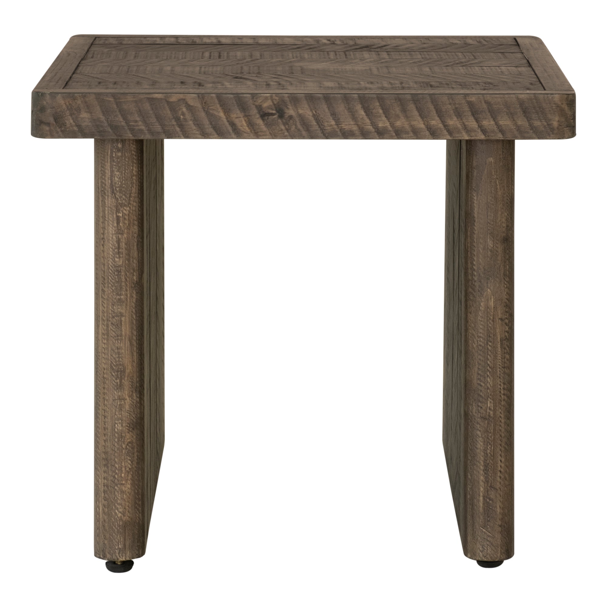 Moes Monterey End Table Aged Brown FR-1026-29