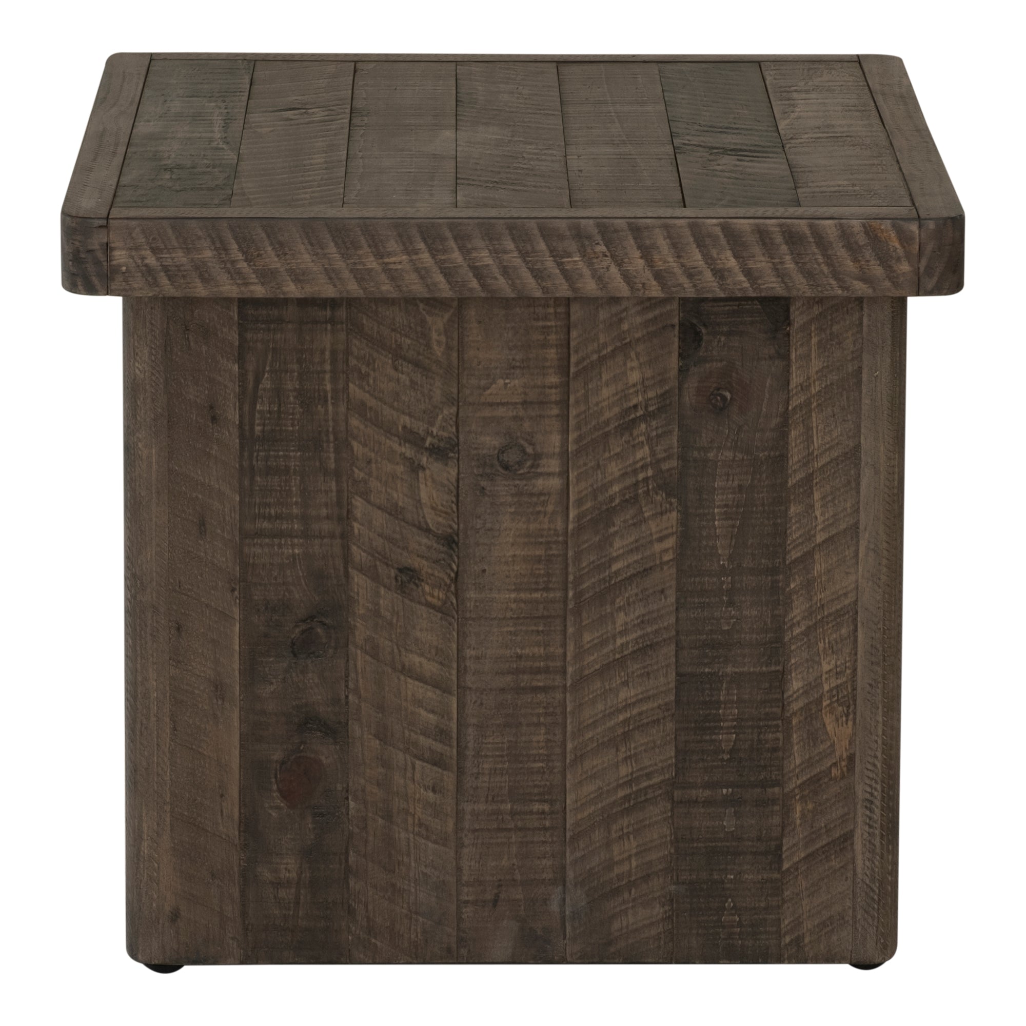 Moes Monterey End Table Aged Brown FR-1026-29