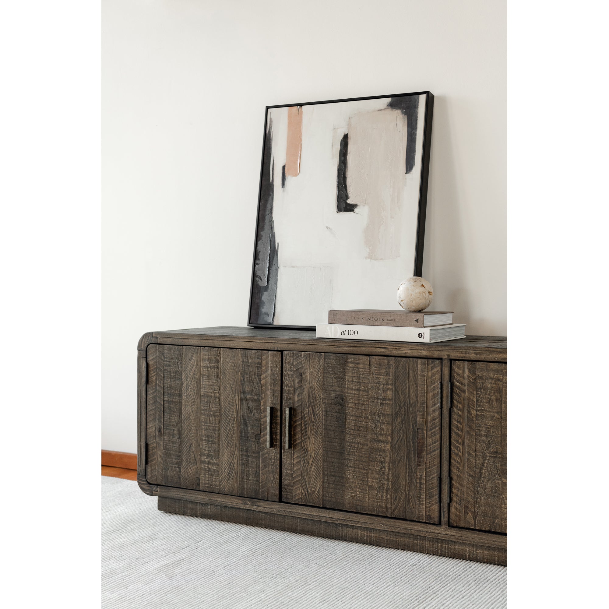 Moes Monterey Media Cabinet Aged Brown FR-1027-29