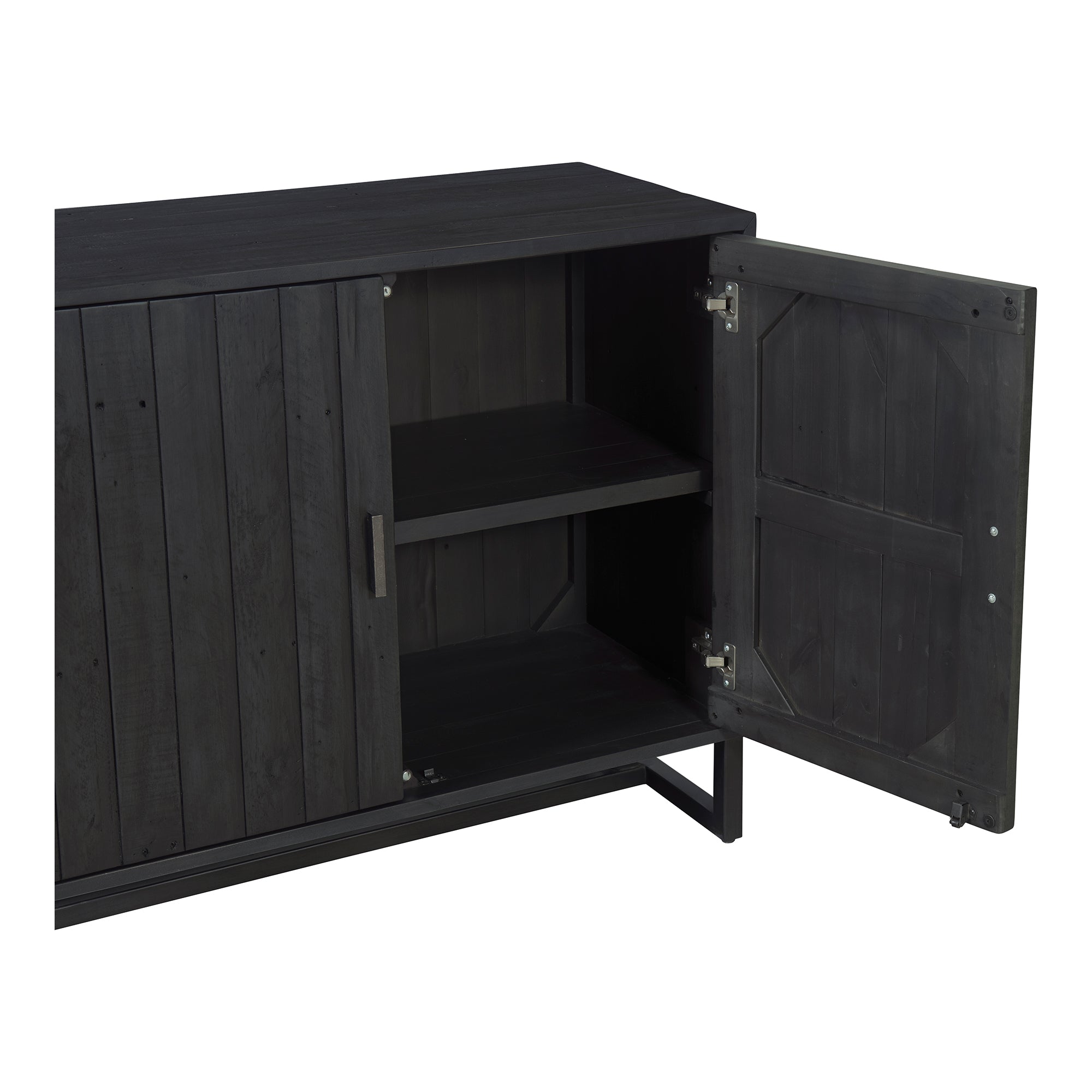 Moes Sierra 2 Door Cabinet Black FR-1035-02