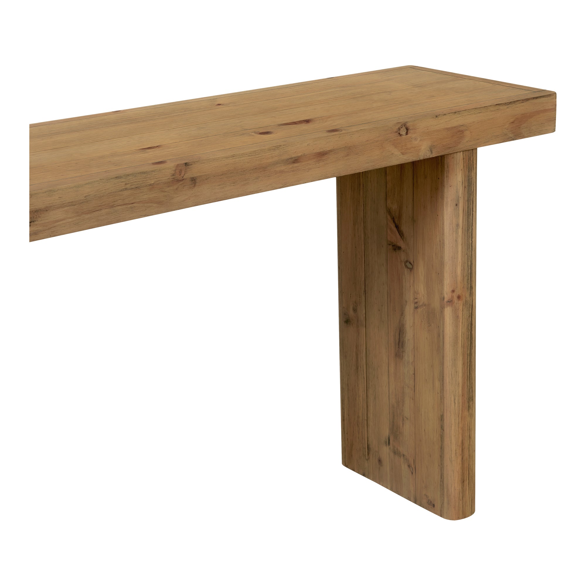 Moes Monterey Console Table Rustic Blonde FR-1037-21