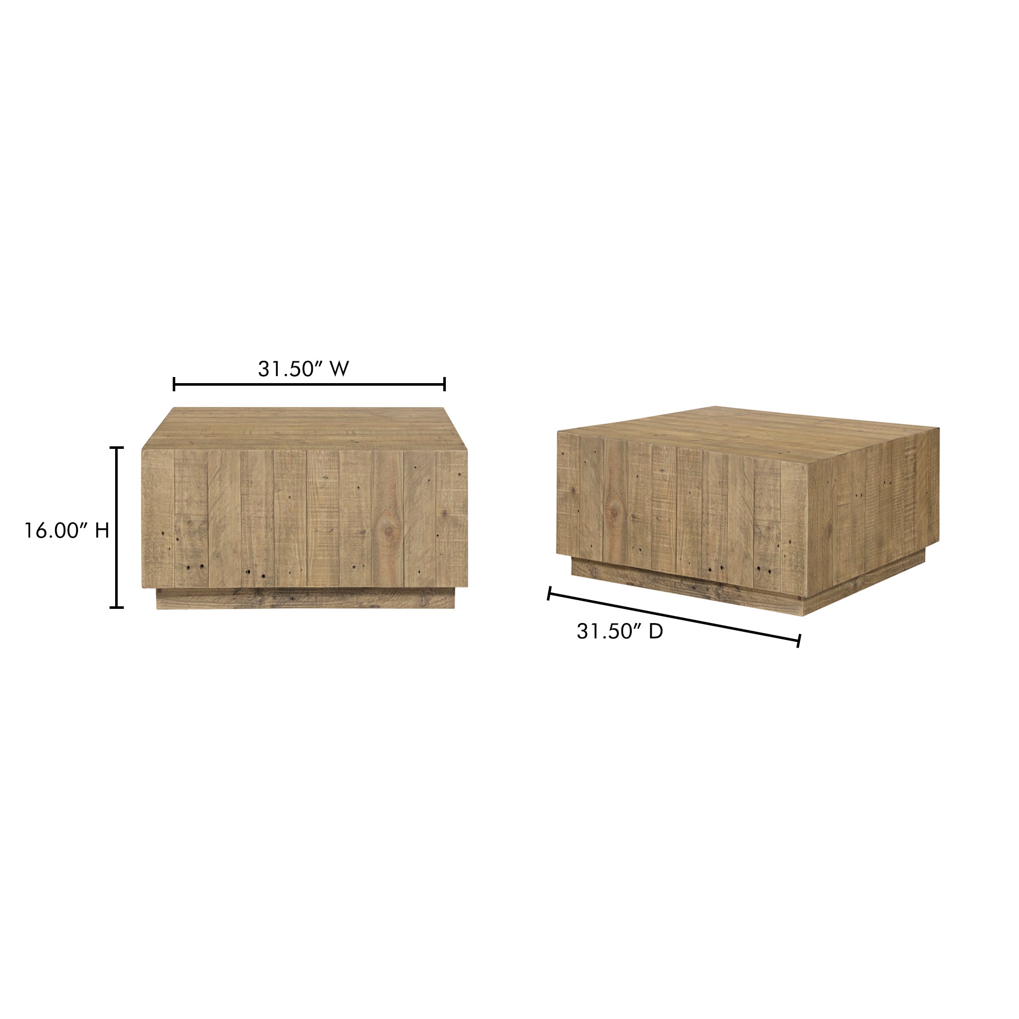 Moes Jasper Coffee Table Natural FR-1038-03