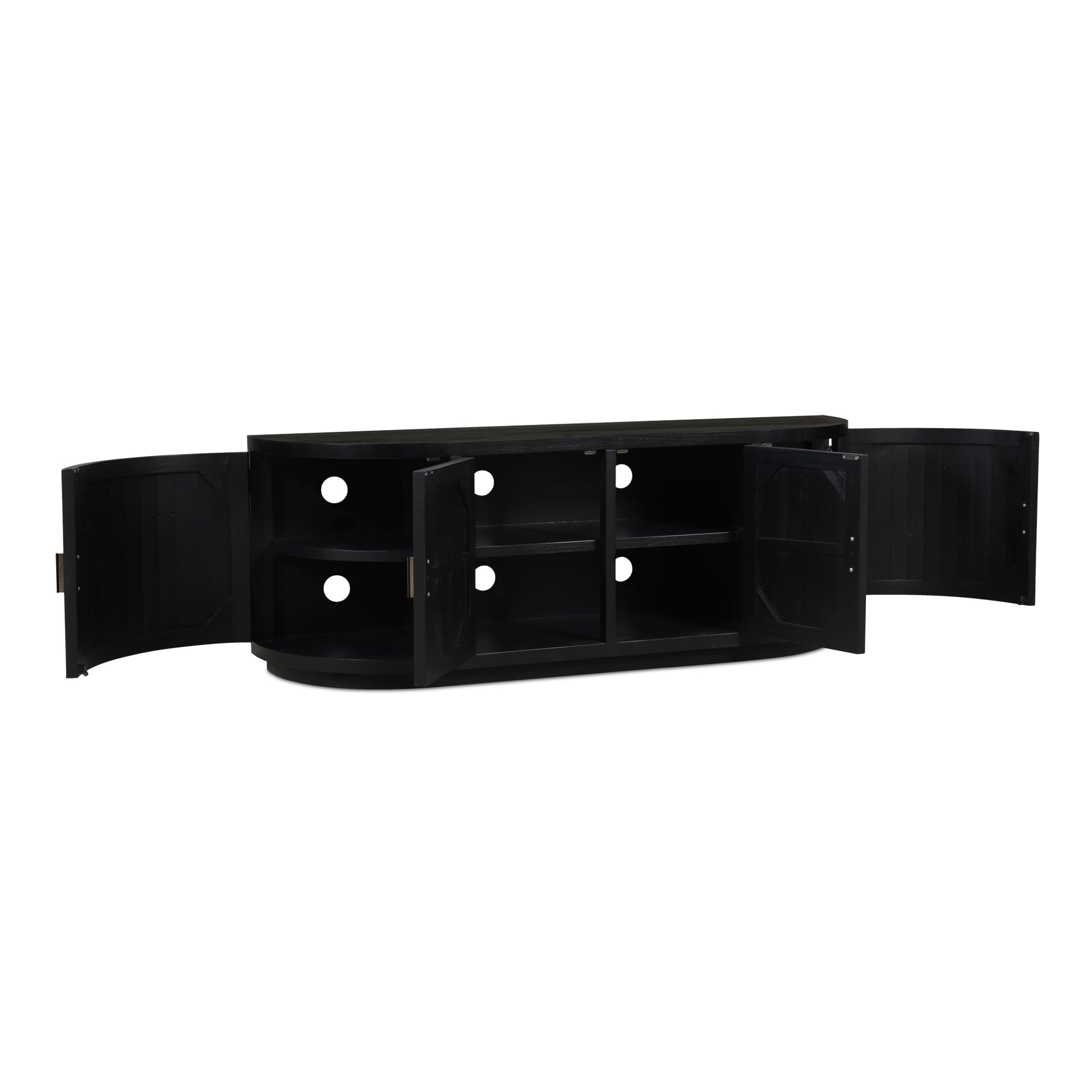 Moes Nicola Media Cabinet Black FR-1045-02