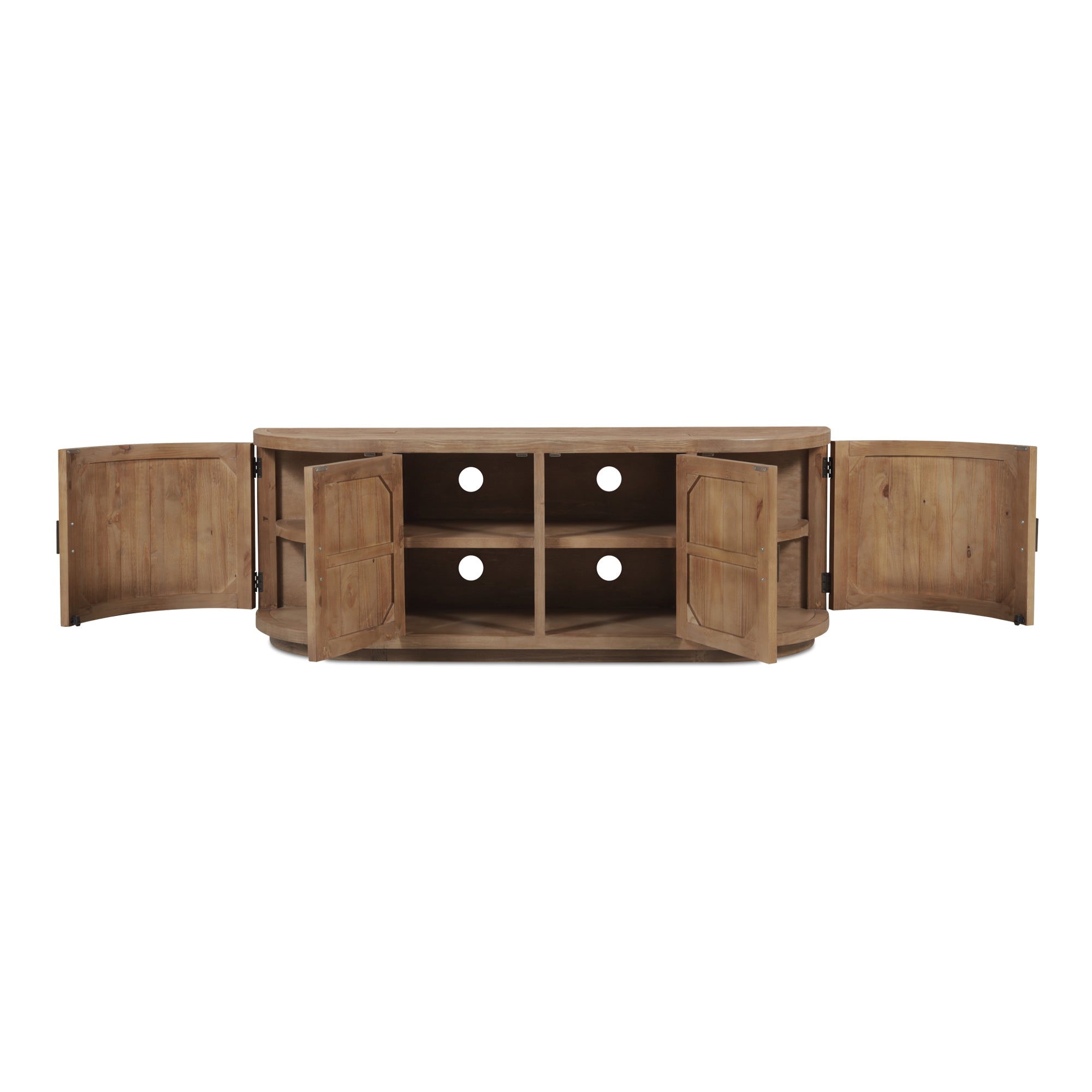 Moes Nicola Media Cabinet Natural FR-1045-23