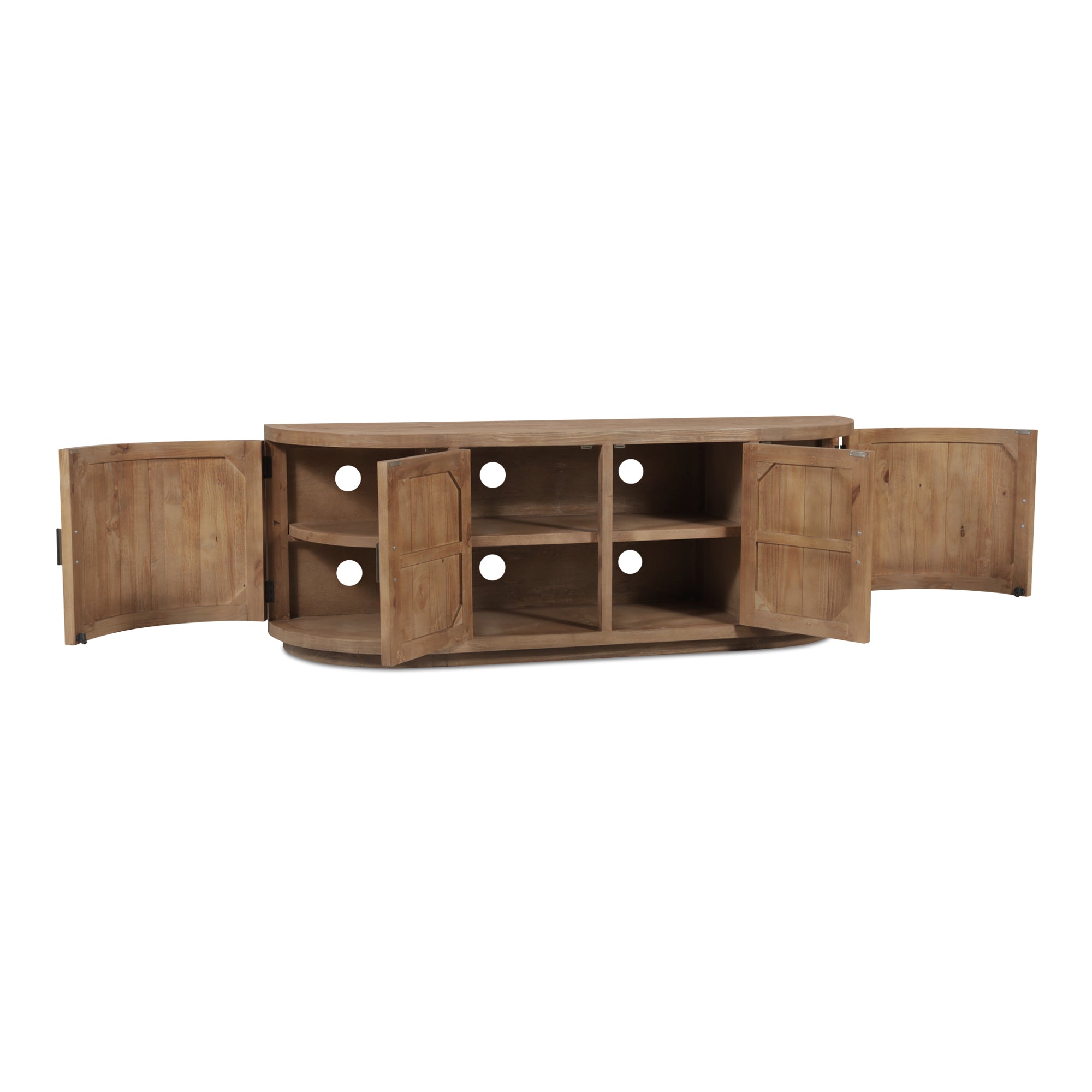Moes Nicola Media Cabinet Natural FR-1045-23