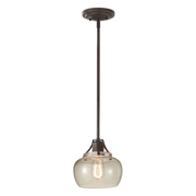 Urban Renewal Round Glass Pendant