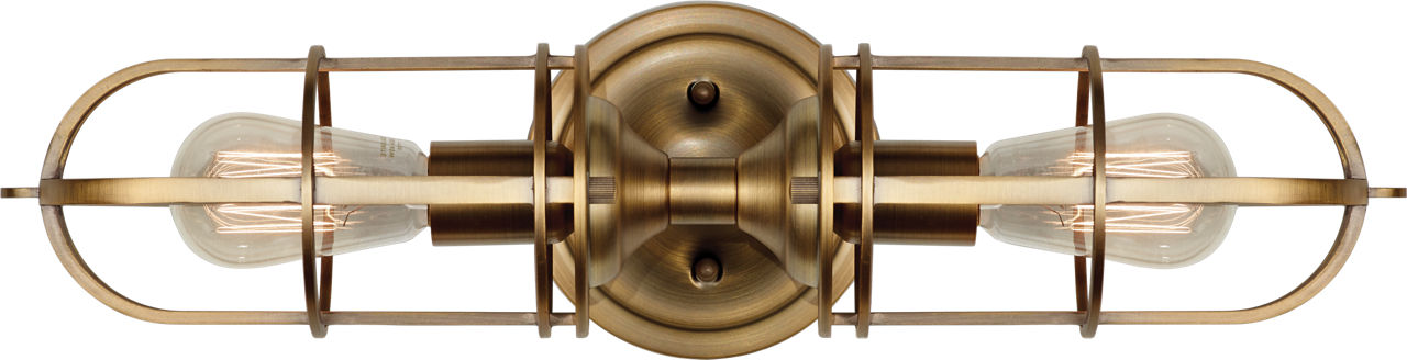 Urban Renewal 2-Light Cage Sconce