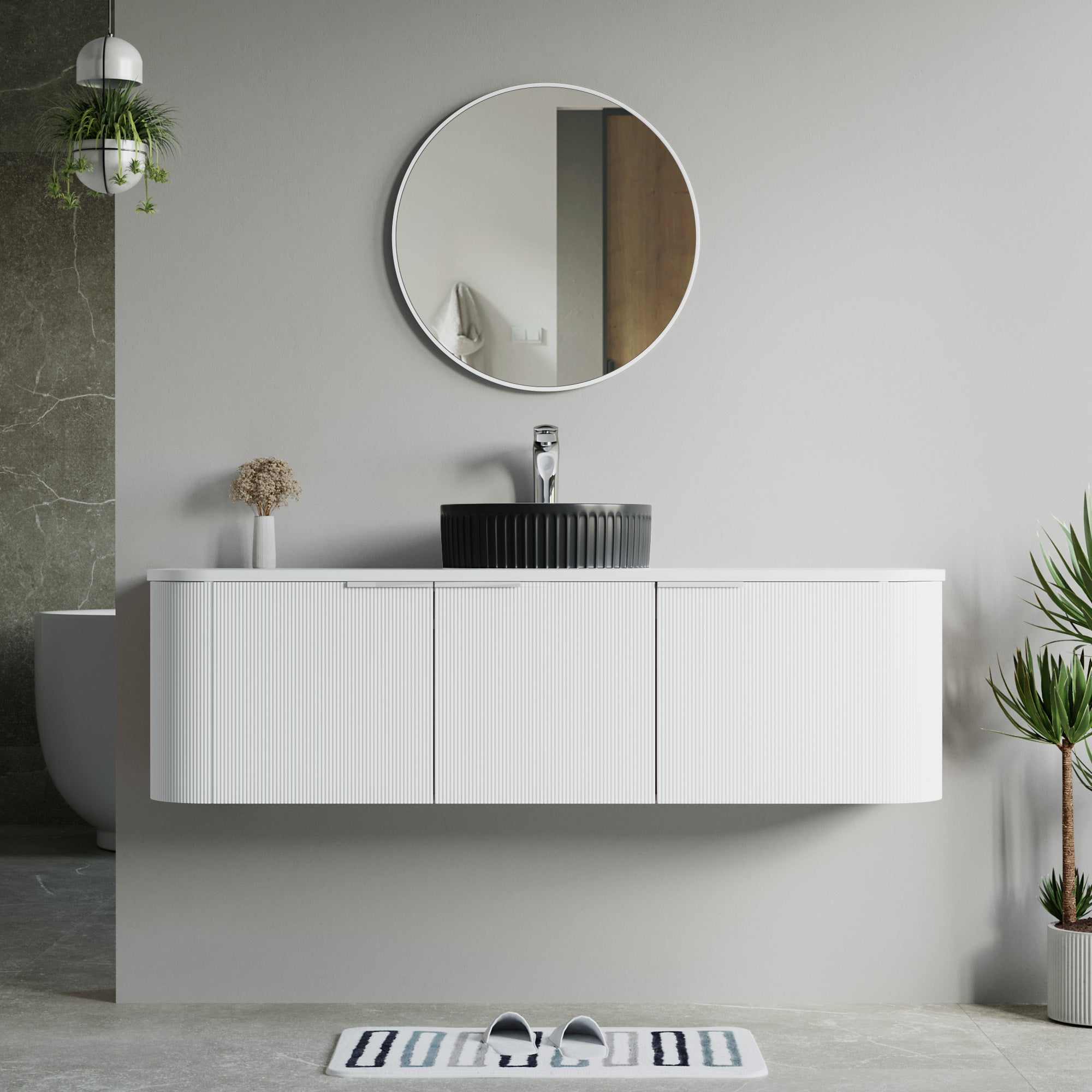 032 Series - 60 Inch Vanity - Cabinet Combination - Single Sink