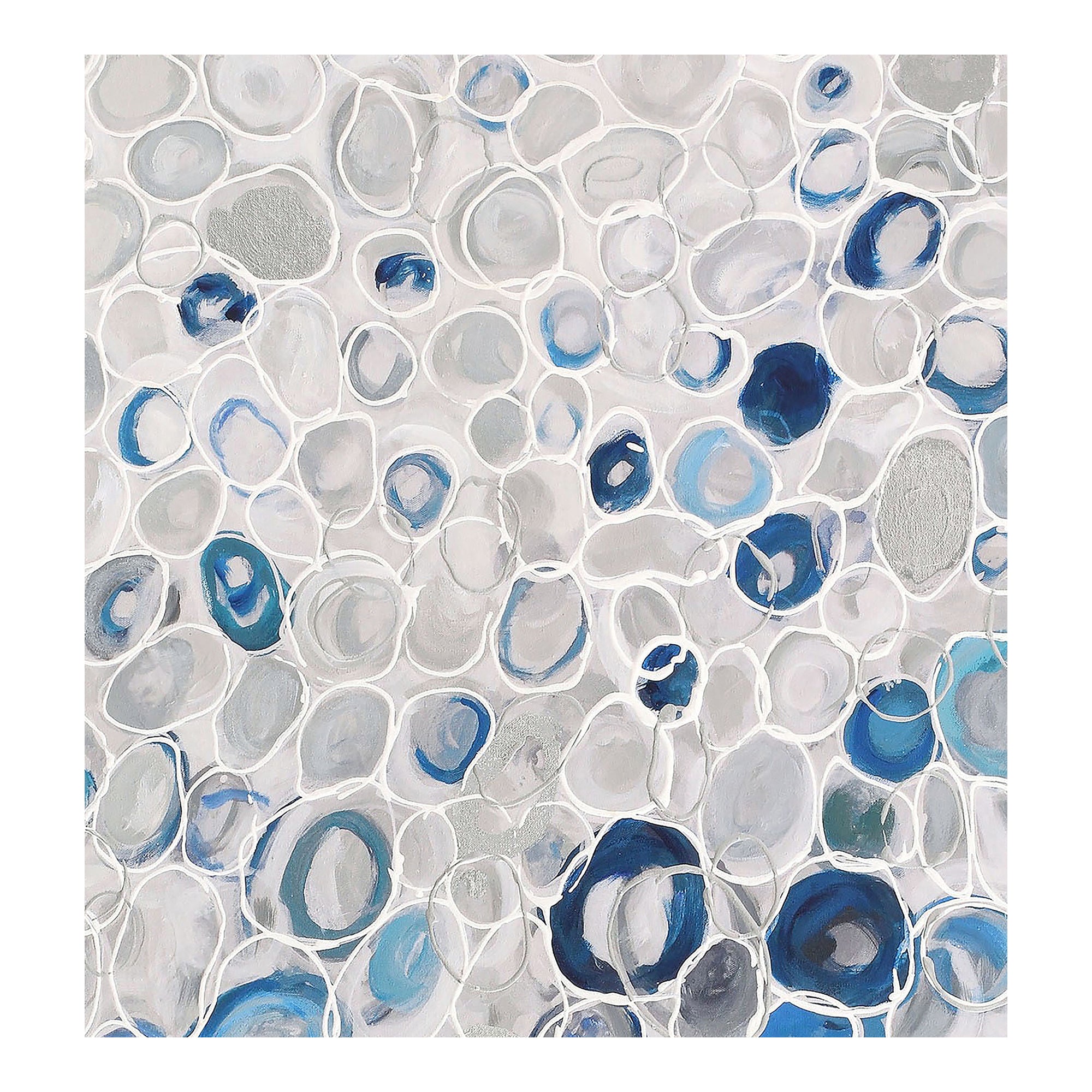Moes Blue Bubbles Wall Décor FX-1201-37